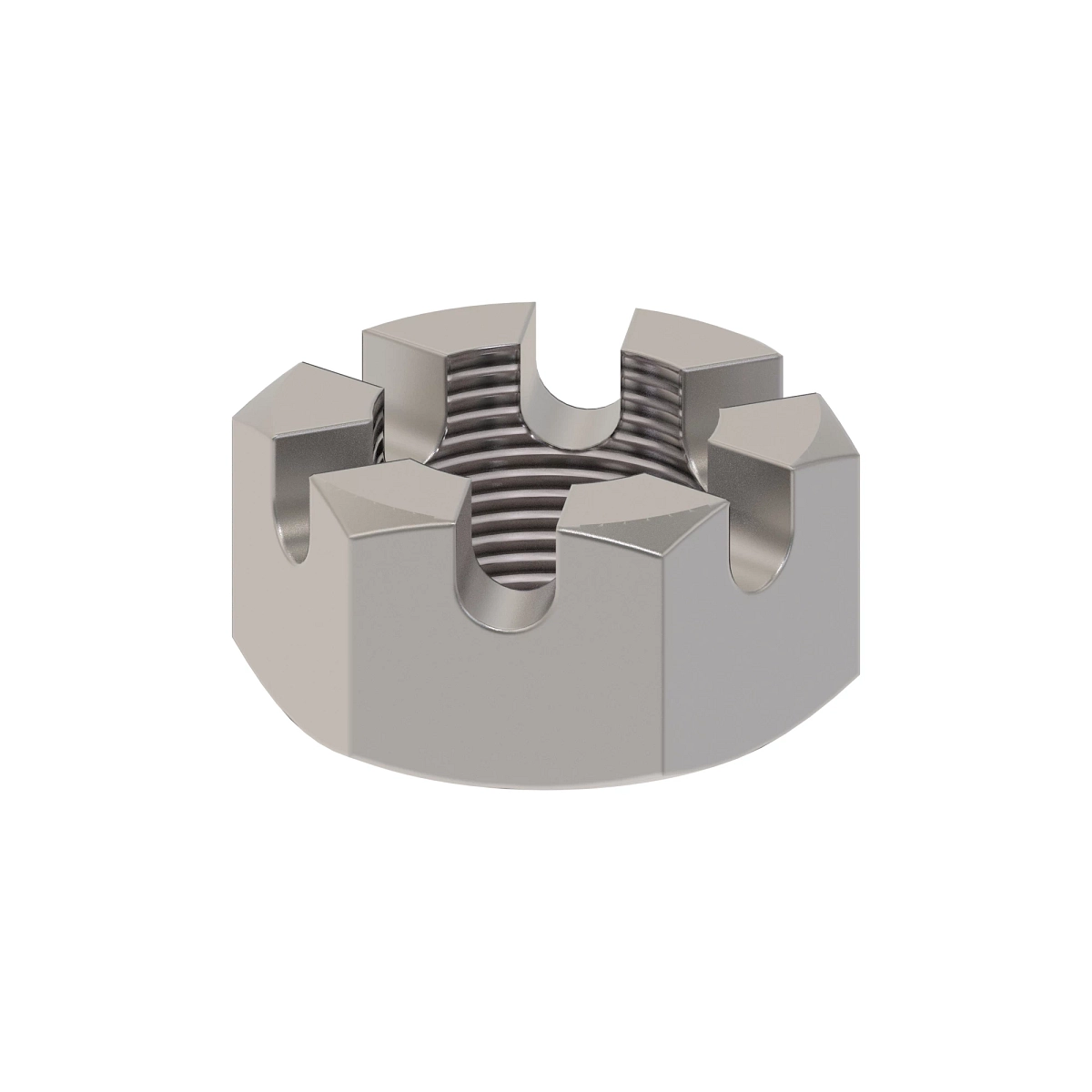 Nut, Metric, Thin Hex Slotted