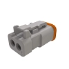 CONN DEUTSCH DT 2W MS BLK PLSTC