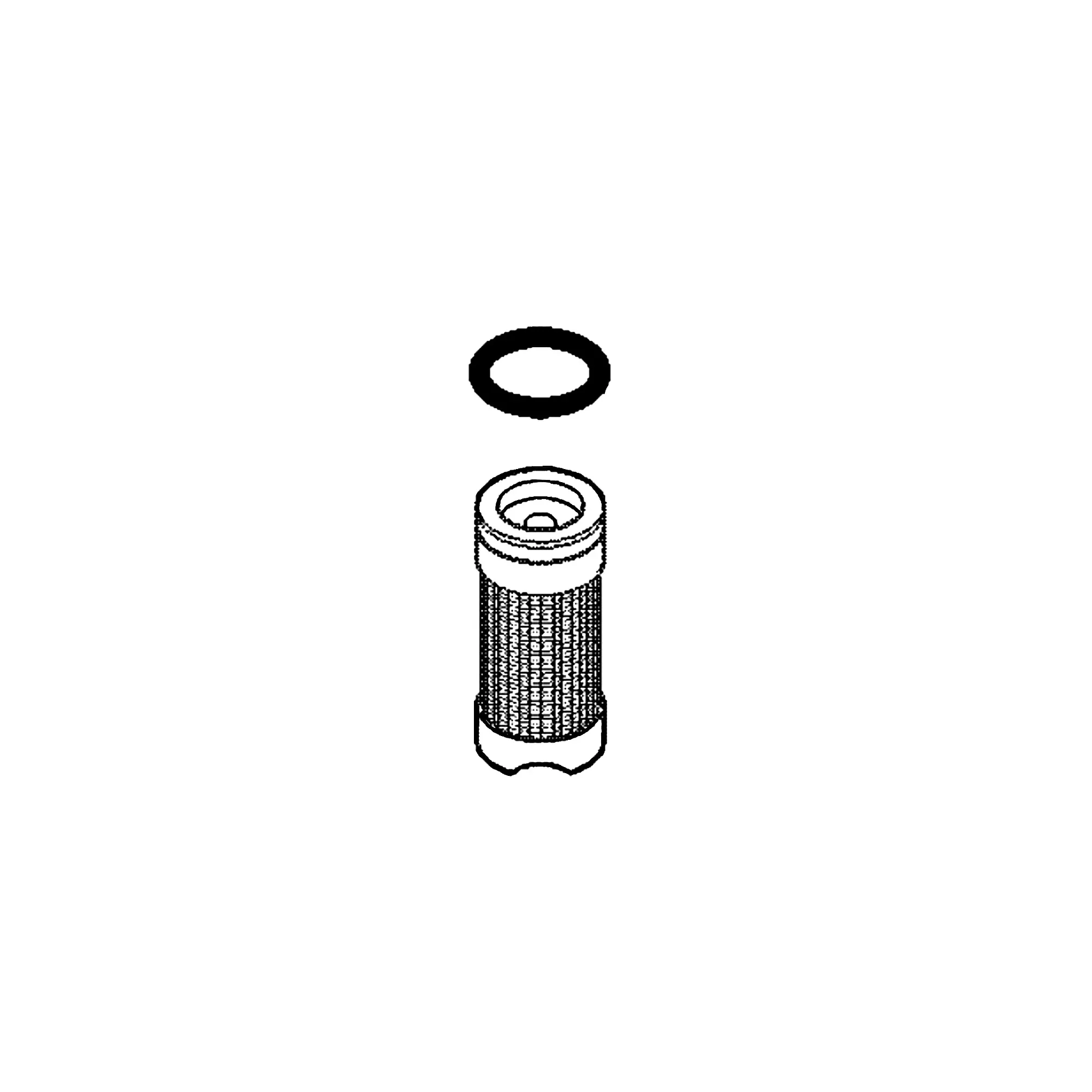 John Deere Hydraulic Oil Filter Element with O-Ring - ER454834