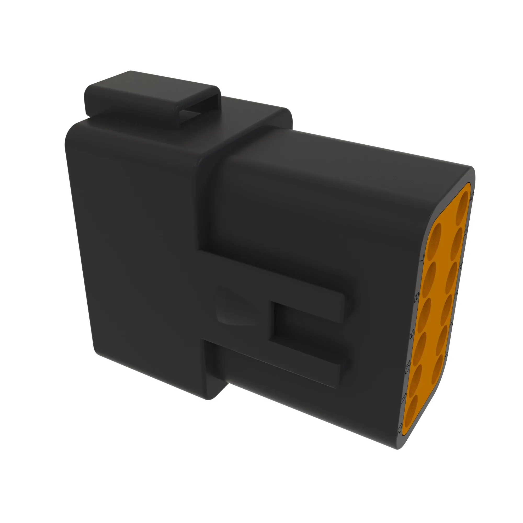 Conn Deutsch Dt 12W F S Blk Plstc
