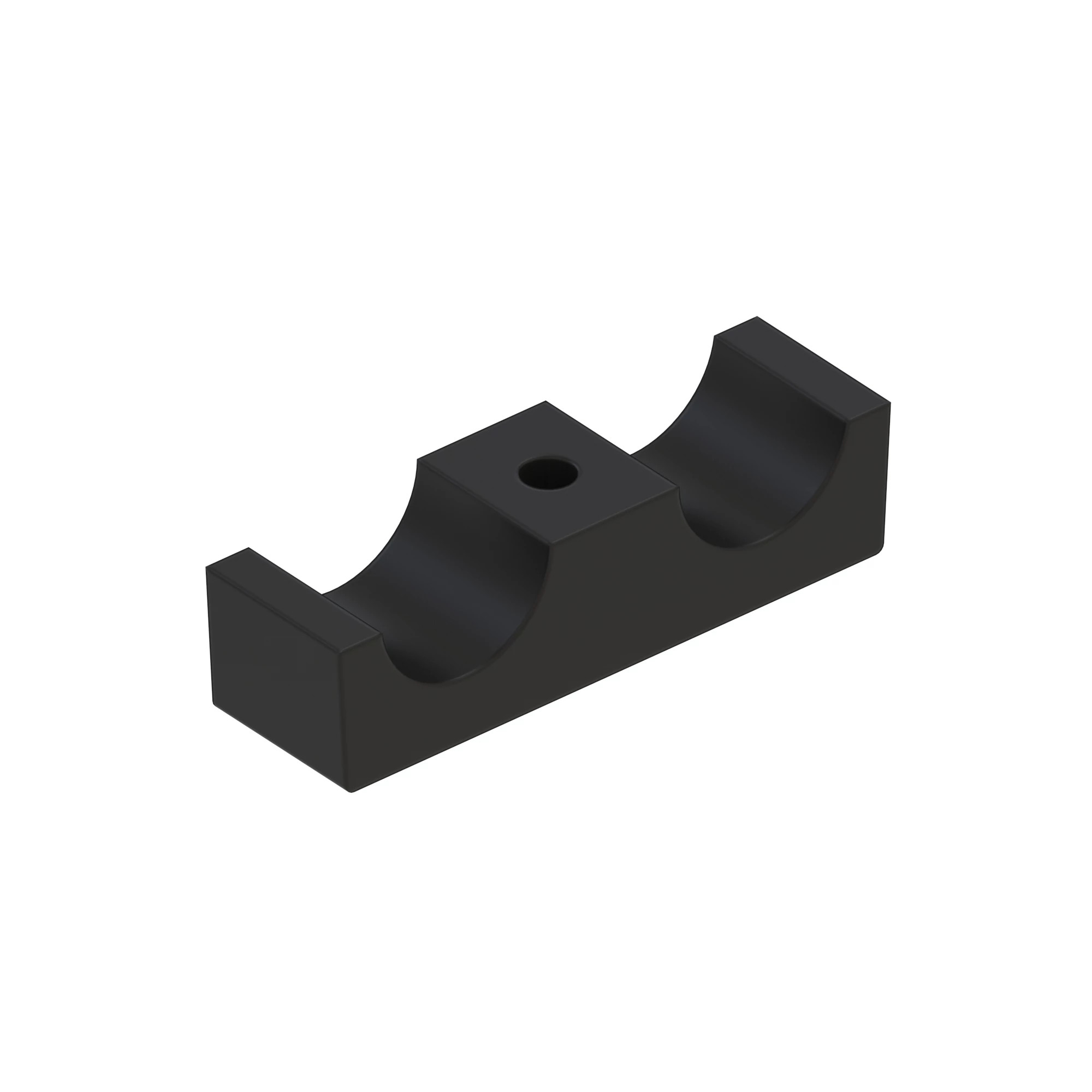 CLAMP-TWIN, 1-1/4 X 1-1/4 O.D.