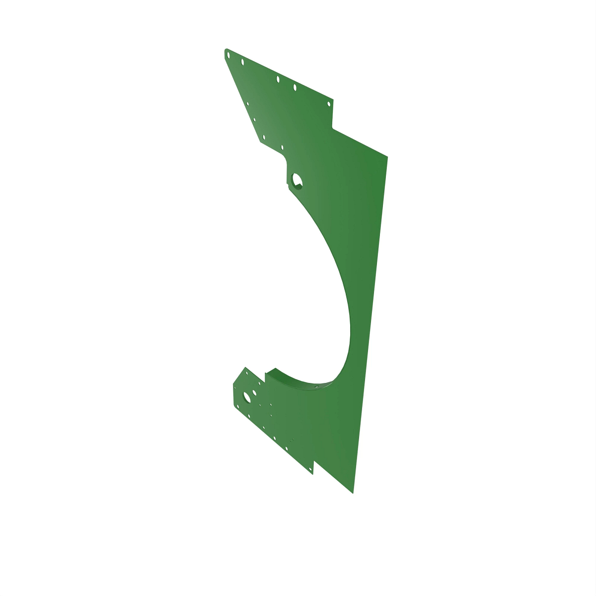 AXE68025: Separator Bulkhead Support Front Plate