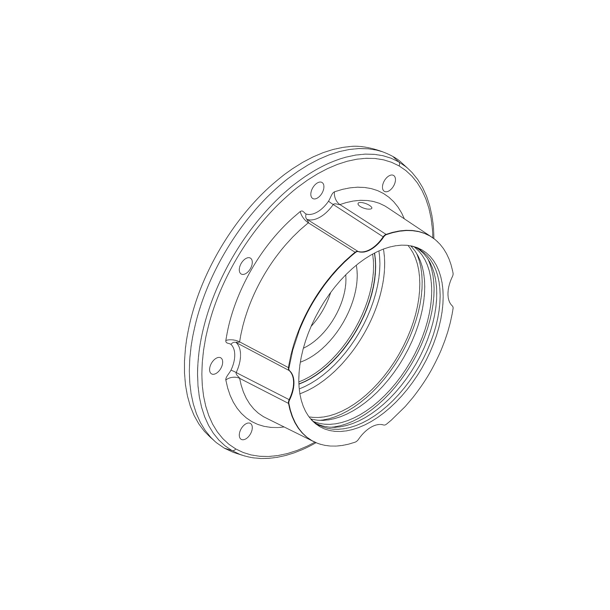 John Deere Fan Rotor Bearing Housing - Z12821