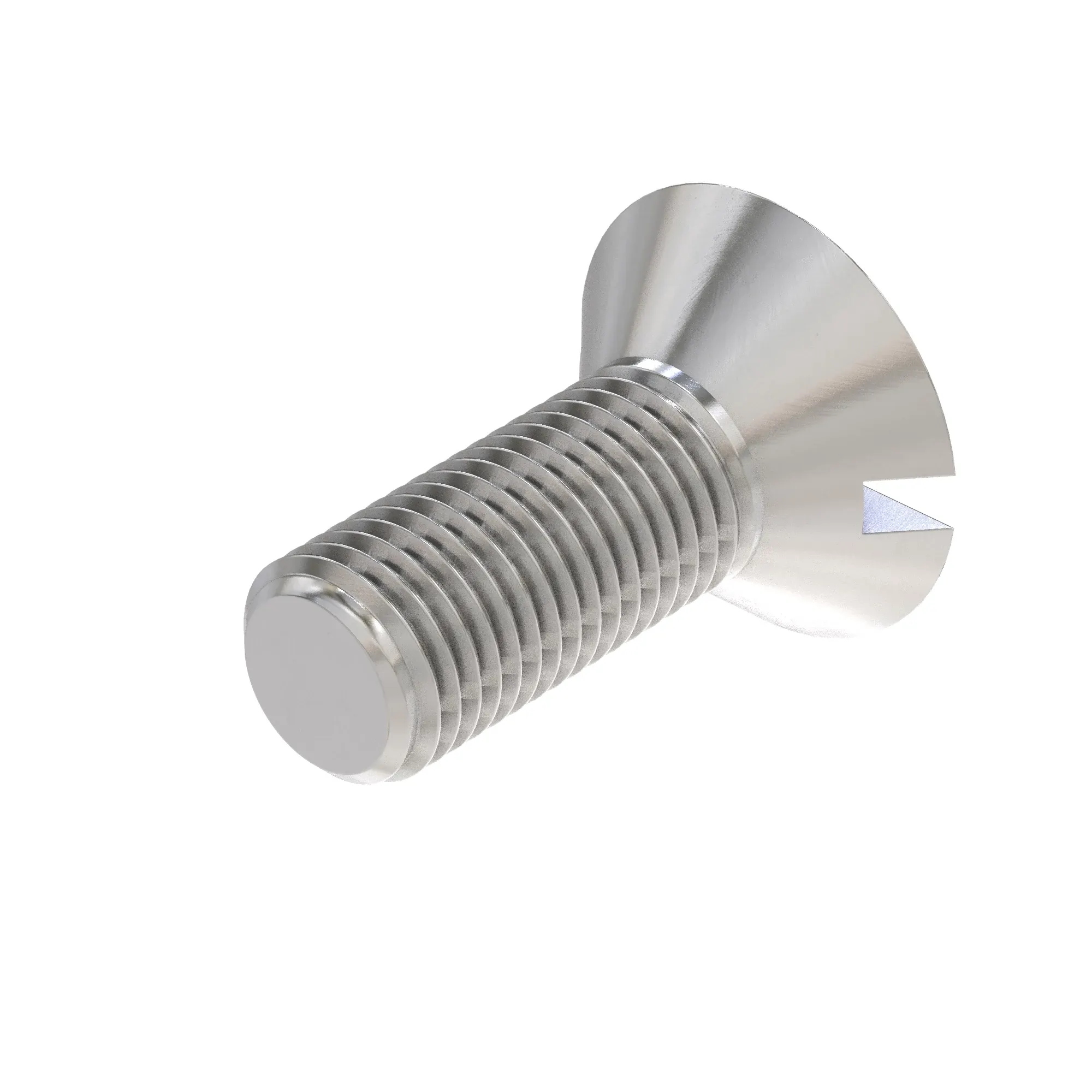 SCREW, SLOTTED FLAT COUNTERSUN