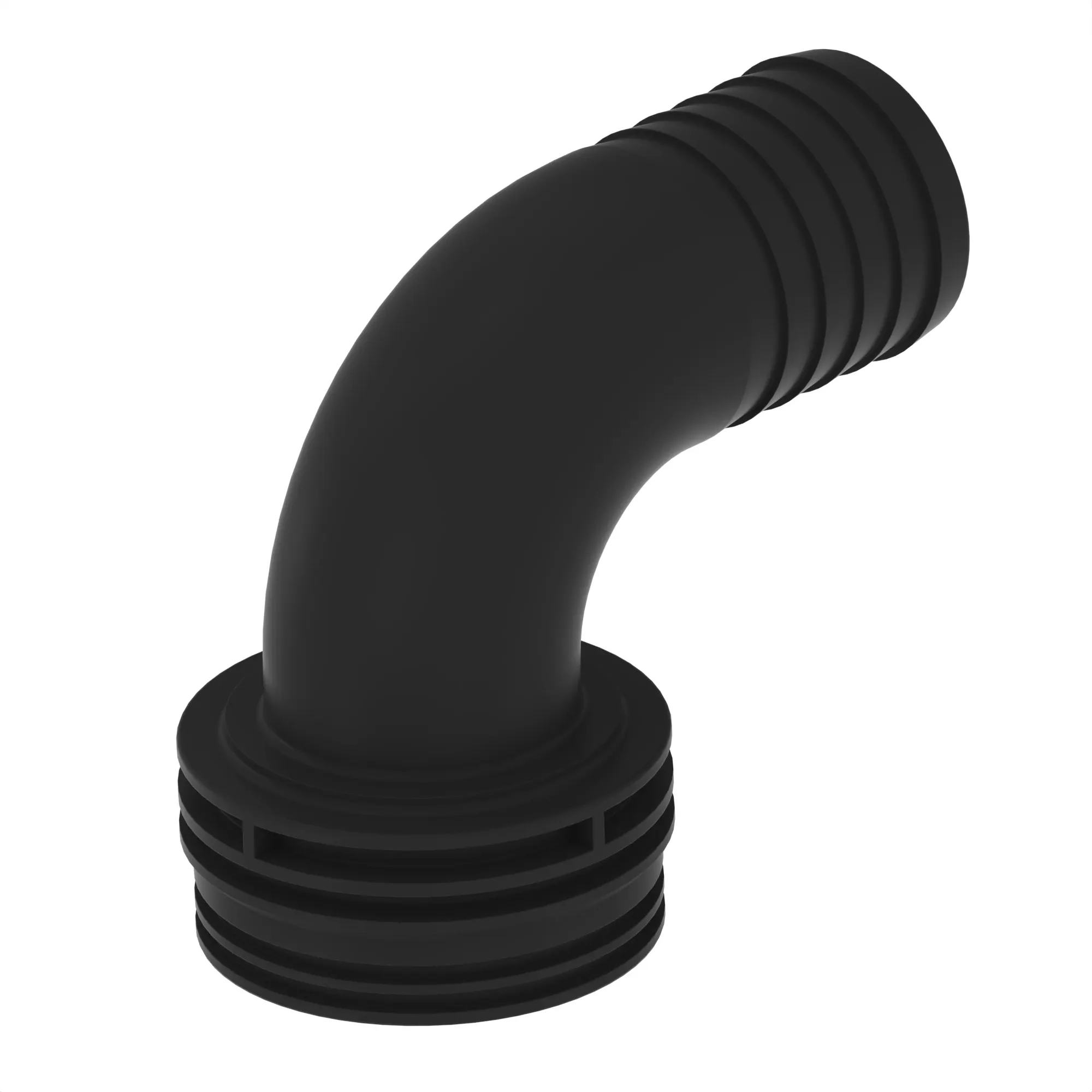 ELBOW FITTING, HOSE BARB 60MM 90DG