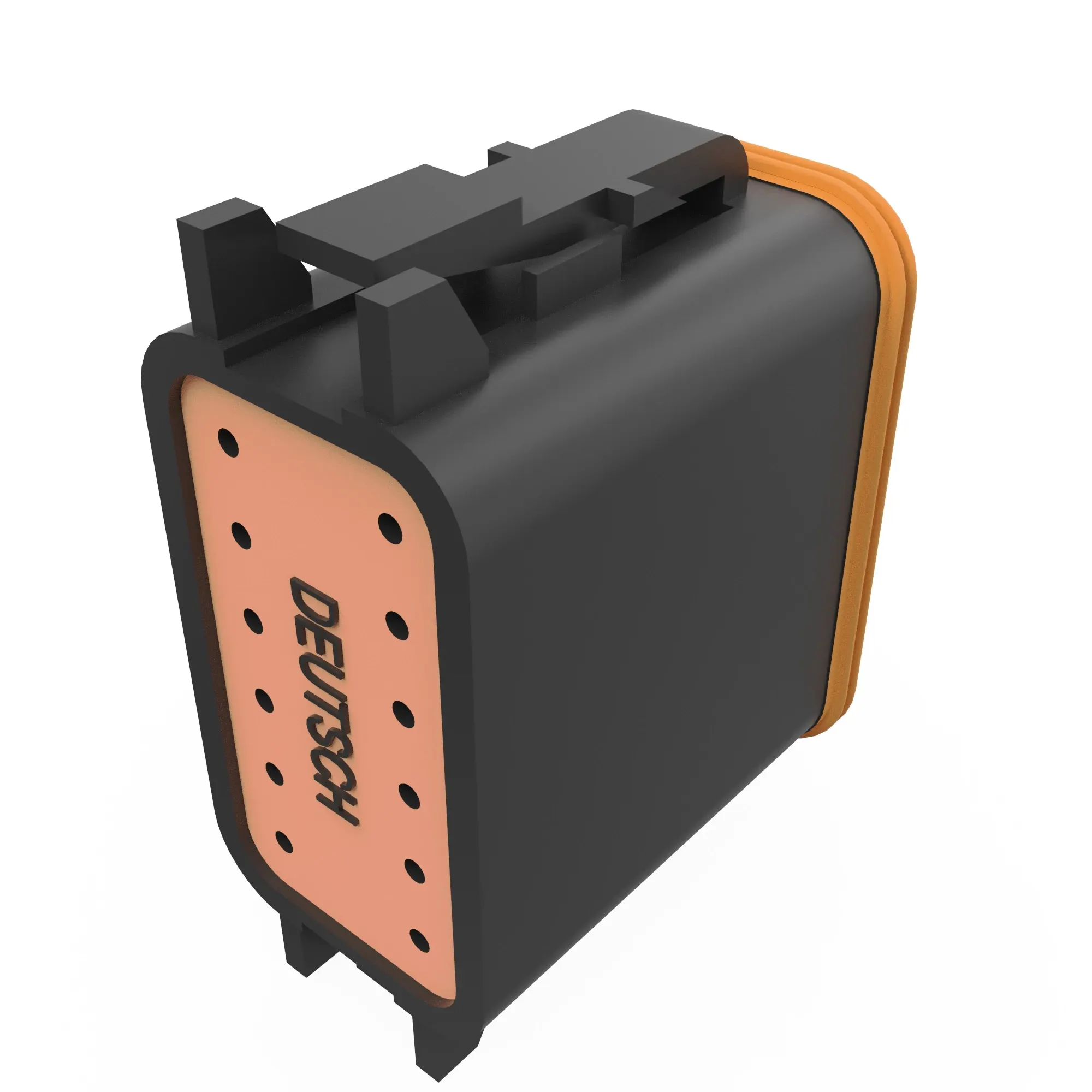 CONN DEUTSCH DT 12W MS BLK PLSTC