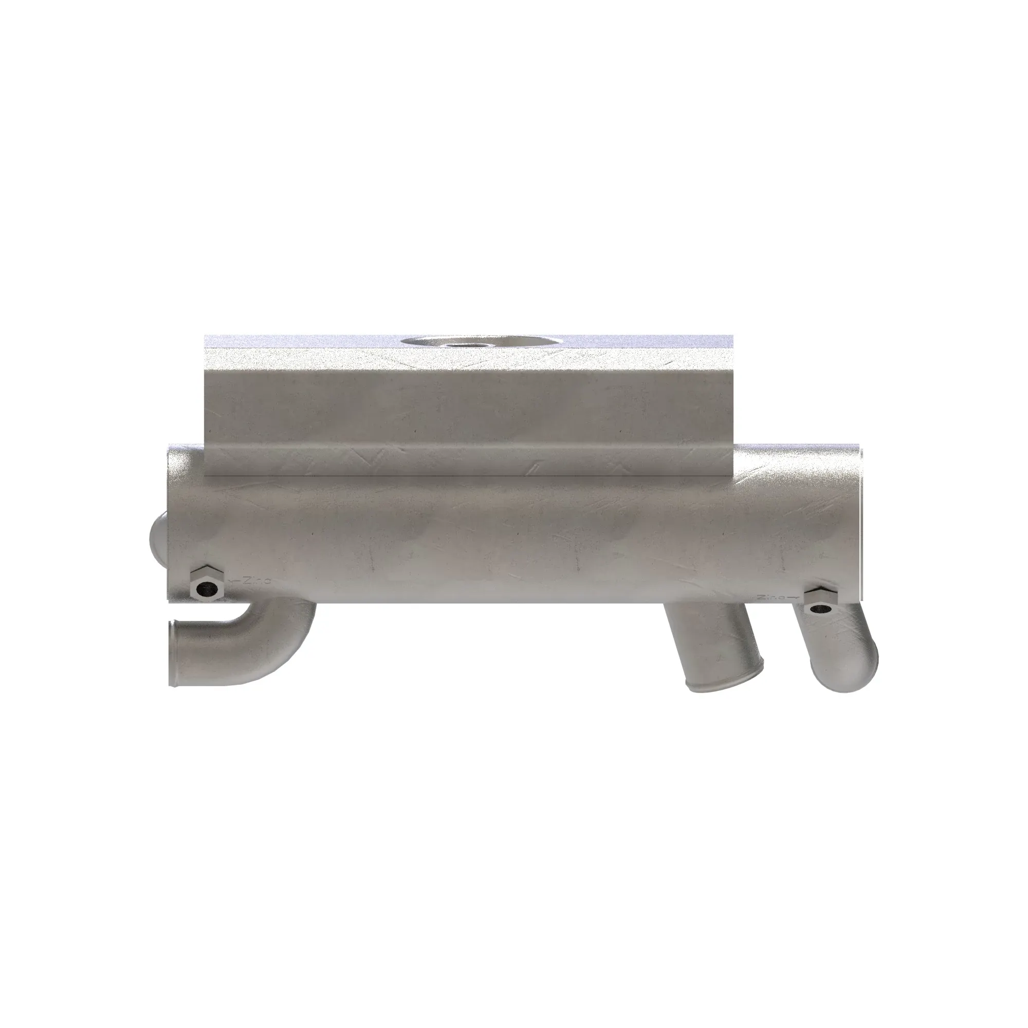 John Deere Heat Exchanger with Expansion Tank - RE567775