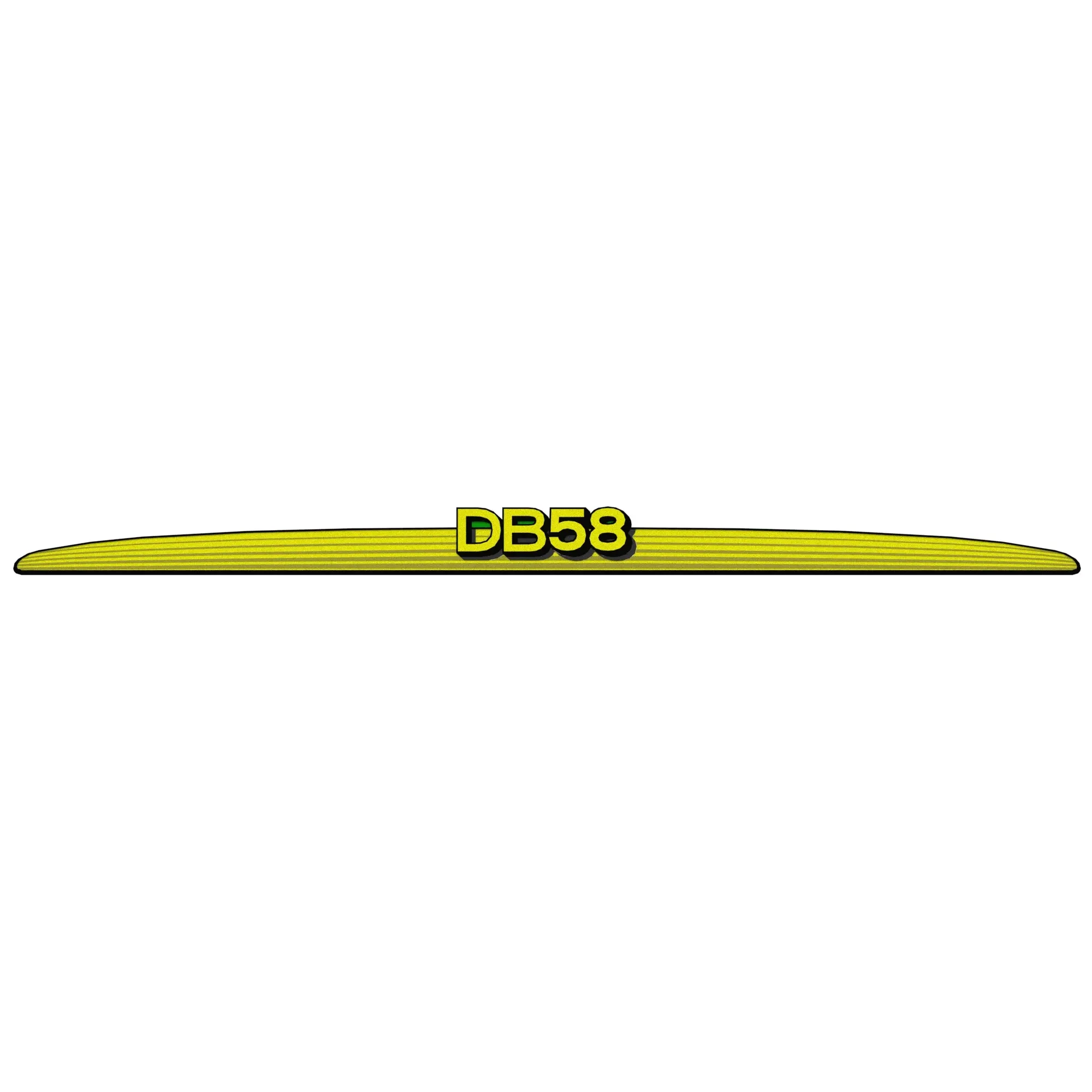 John Deere Label, Db58 With Strobe - A74585