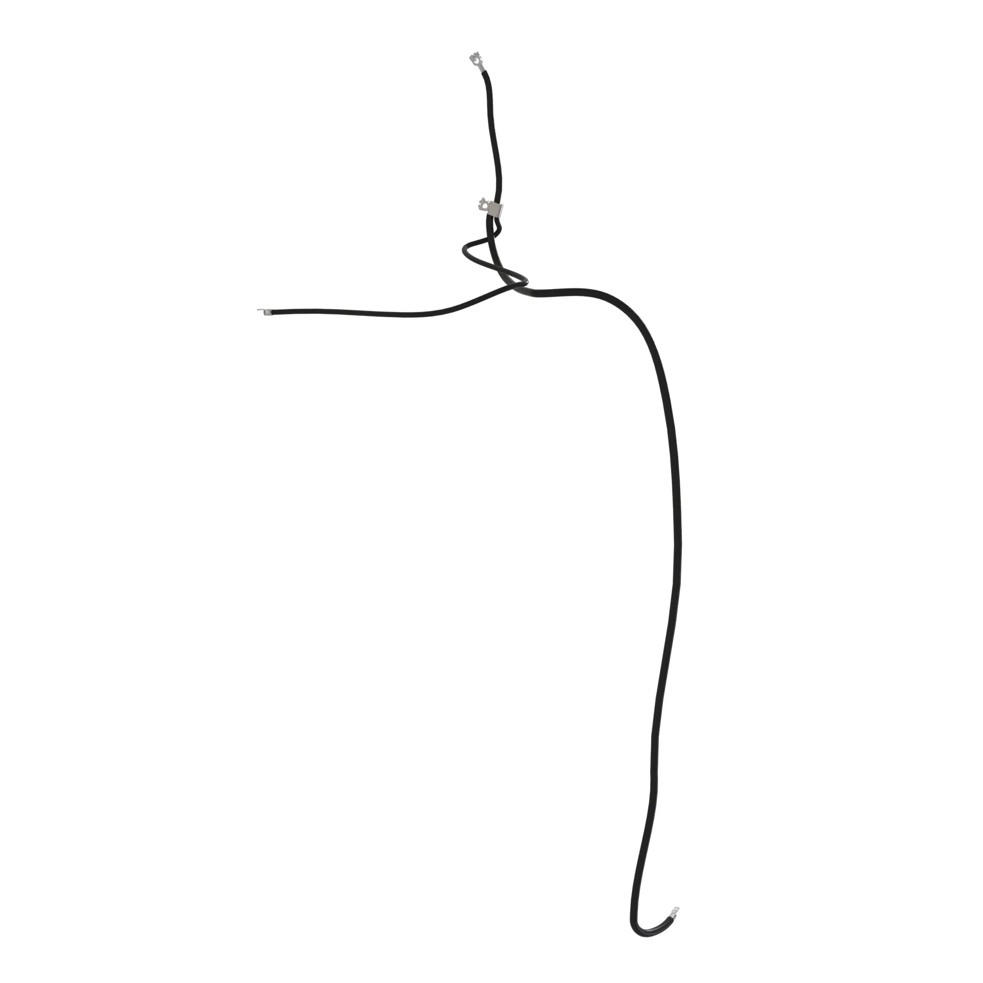 John Deere Negative Battery Cable, Length 160 mm - AN206886