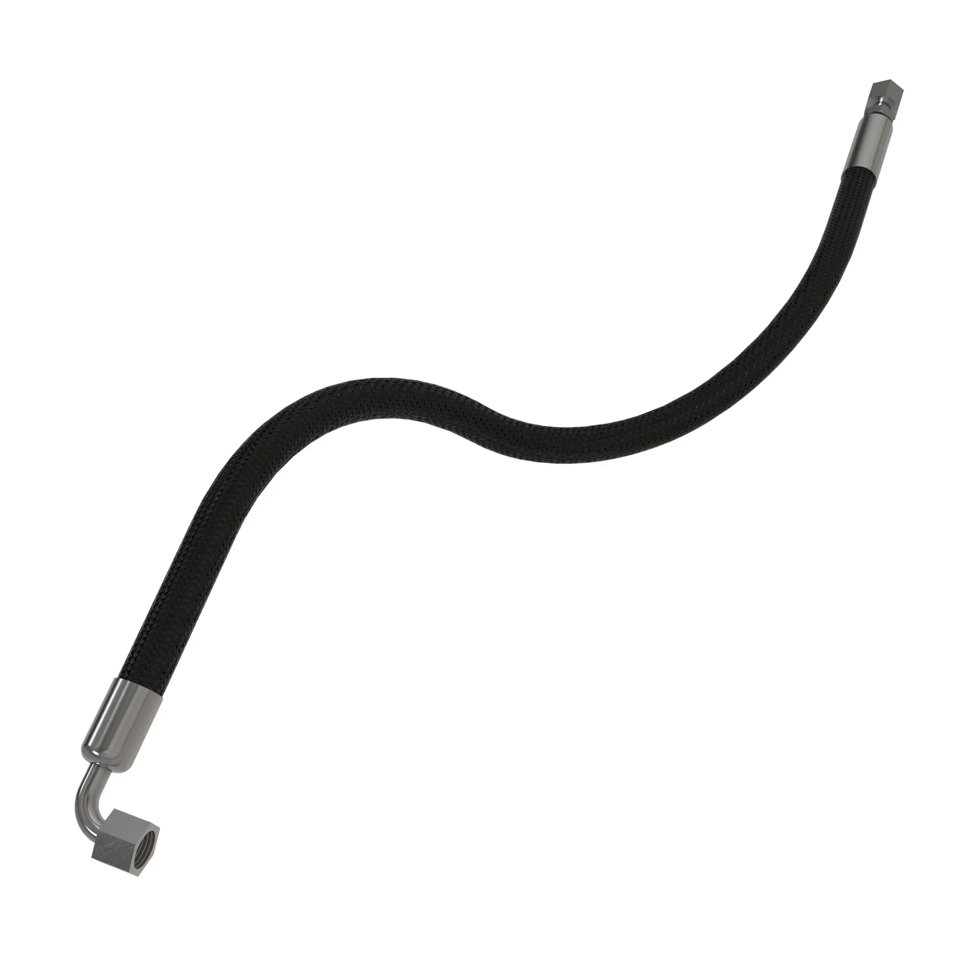 John Deere Brake Charge Supply Hydraulic Hose - AT314757