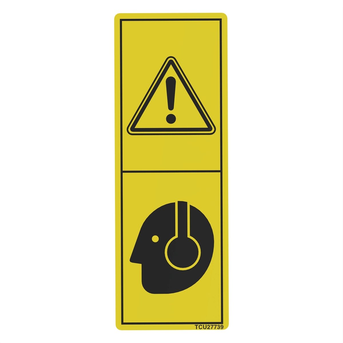 Label, Hearing Protection, Fr/Can