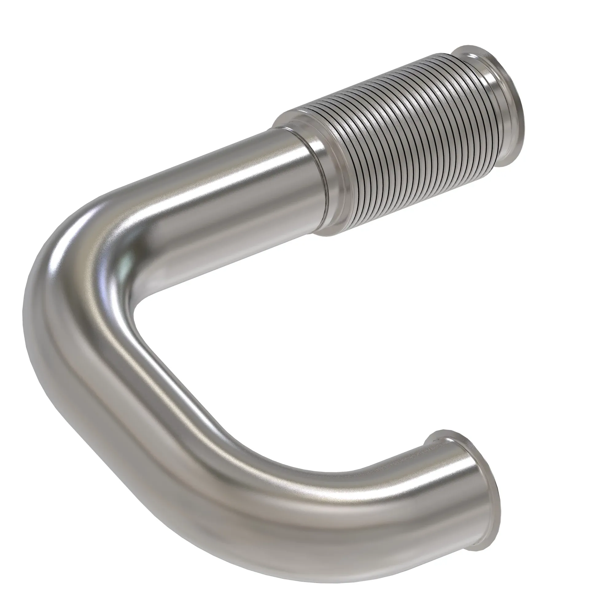 John Deere Turbocharger Exhaust Pipe - AXE32659