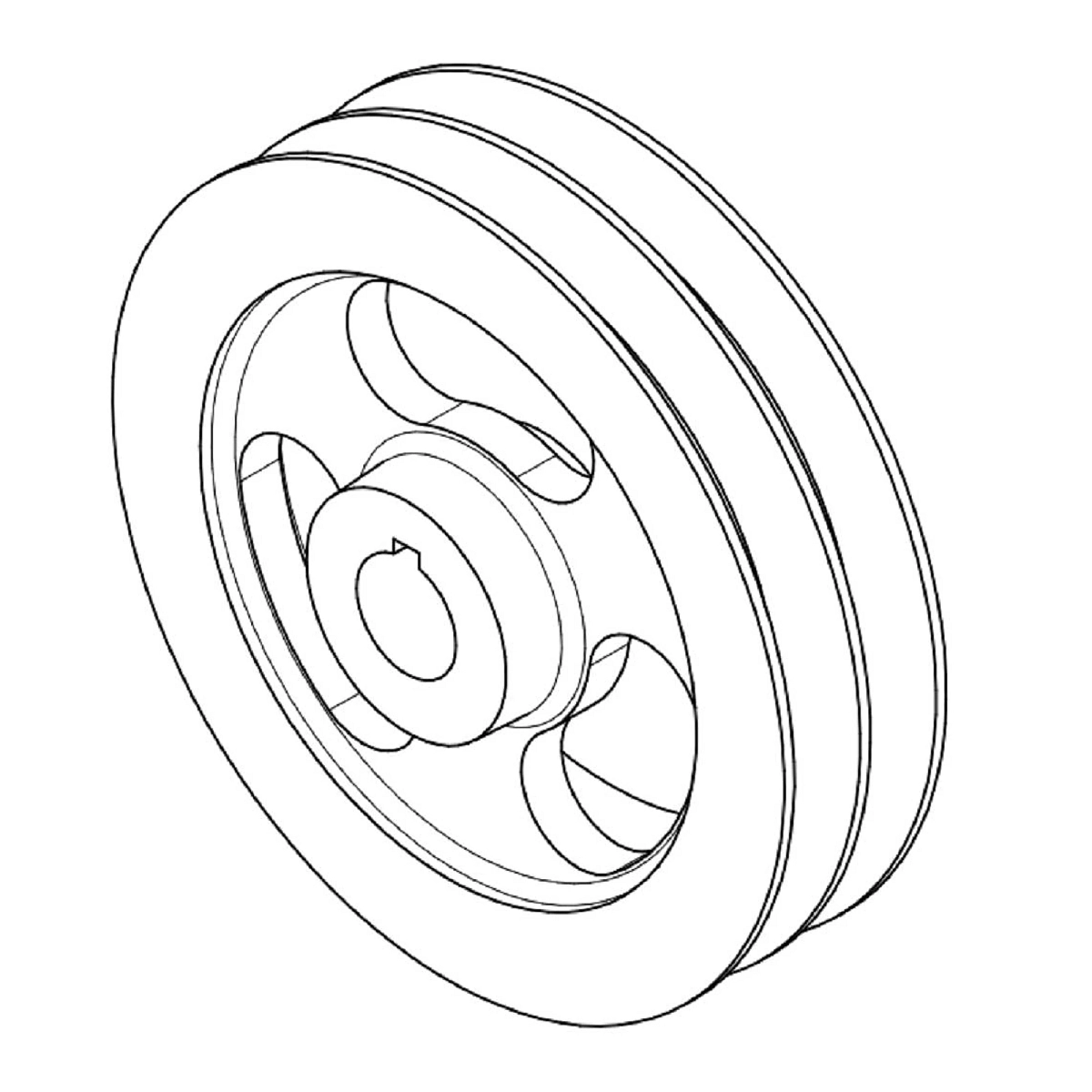 Pulley-Double B, Driver