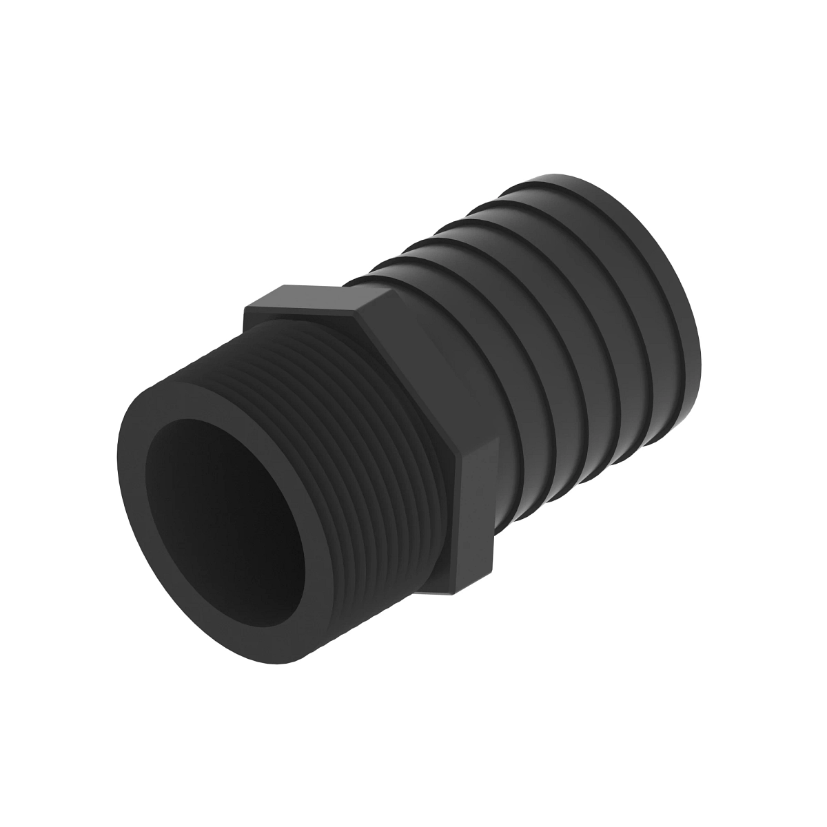 Fitting, 1-1/2" Barb X 1-1/4" NPT