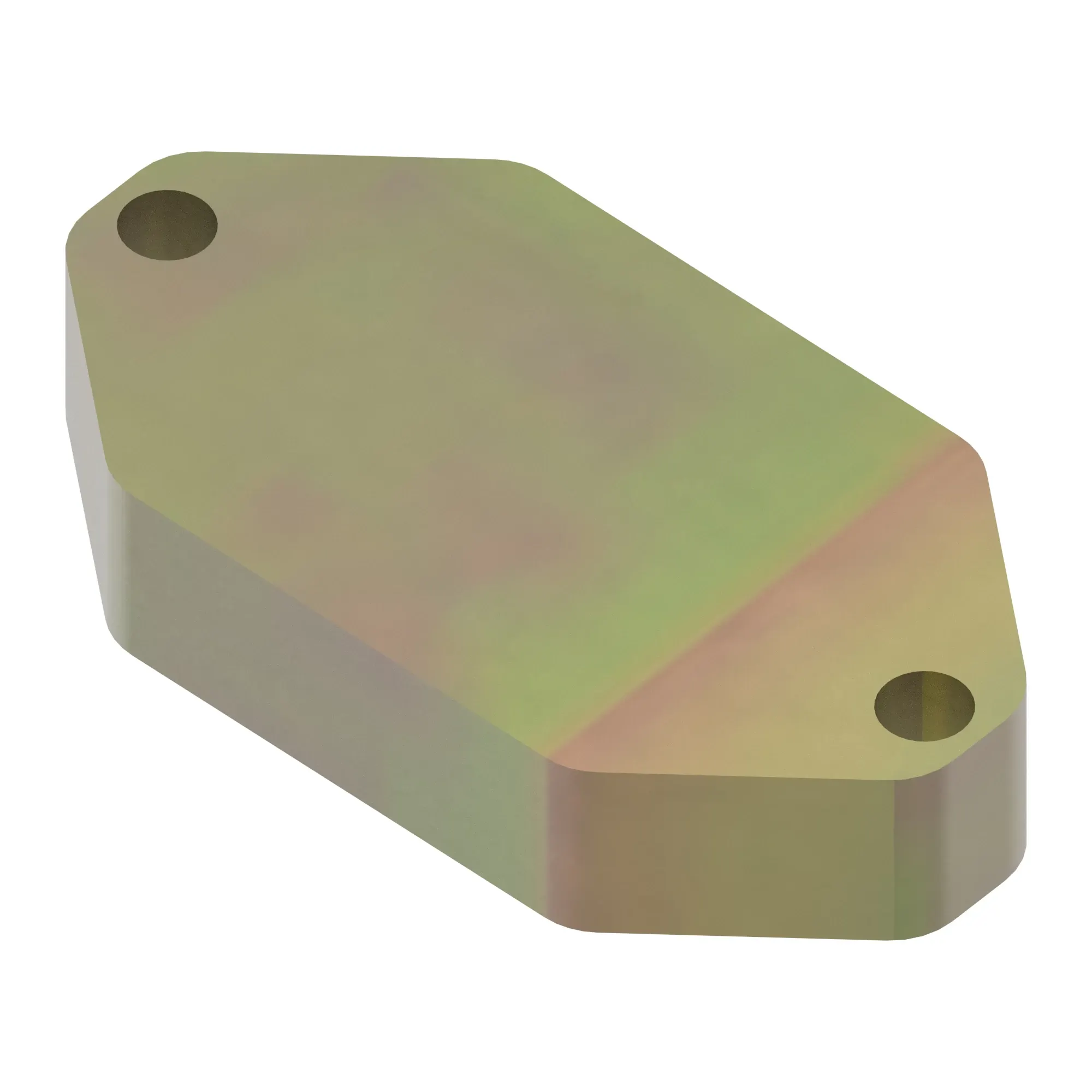 John Deere Mounting Brackets Plate - F676041