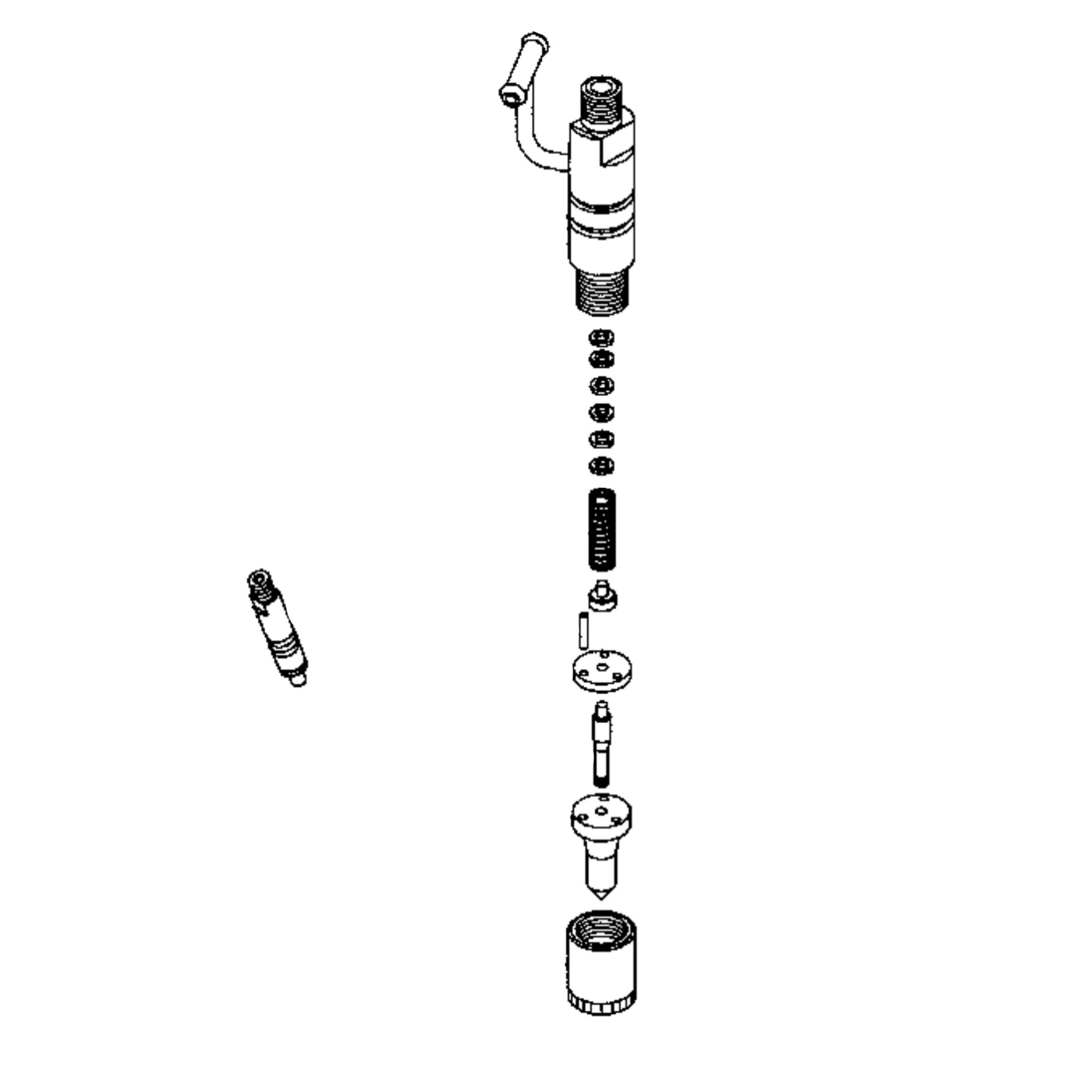 John Deere Fuel Injection Nozzle - AM880545