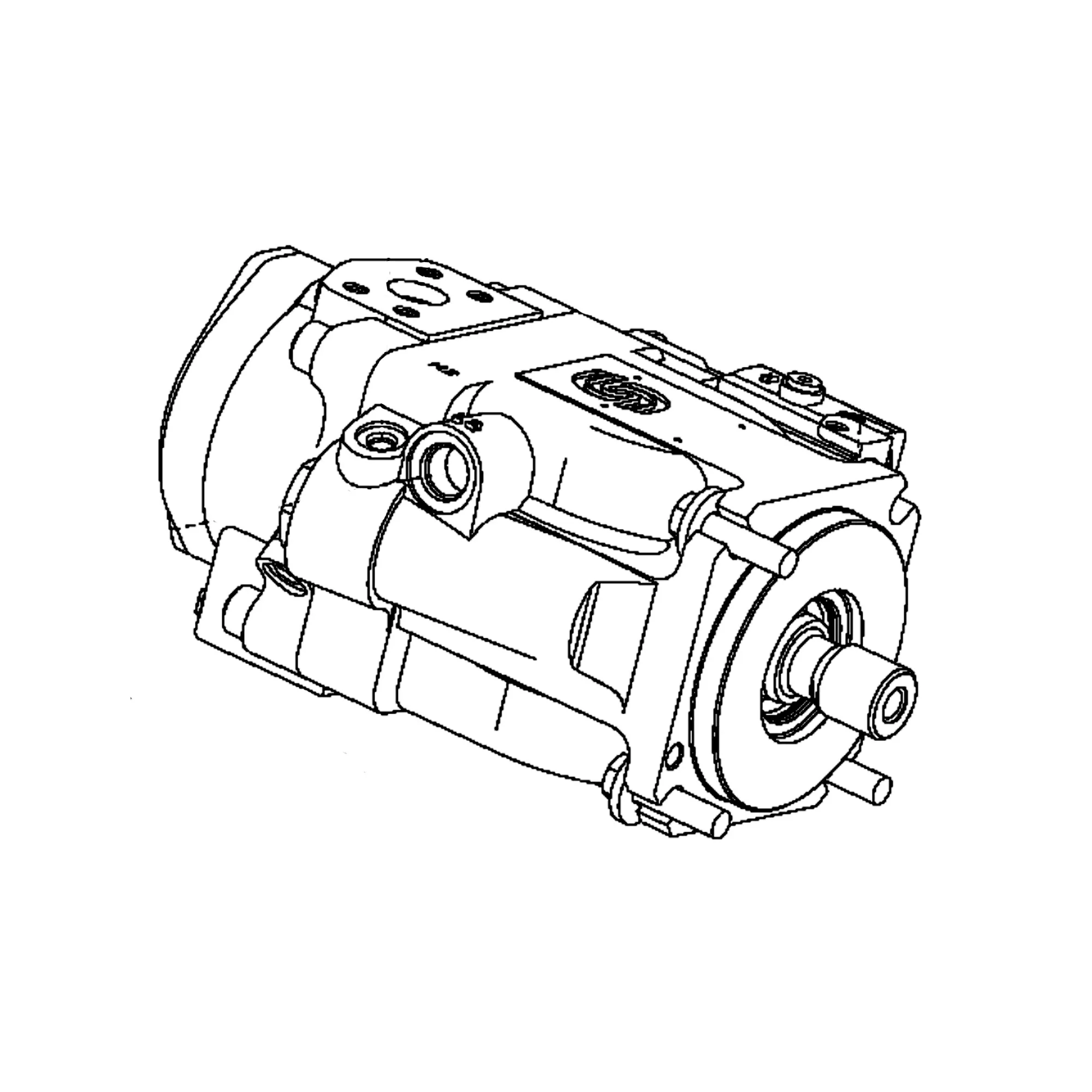John Deere Hydraulic Pump - AT280245