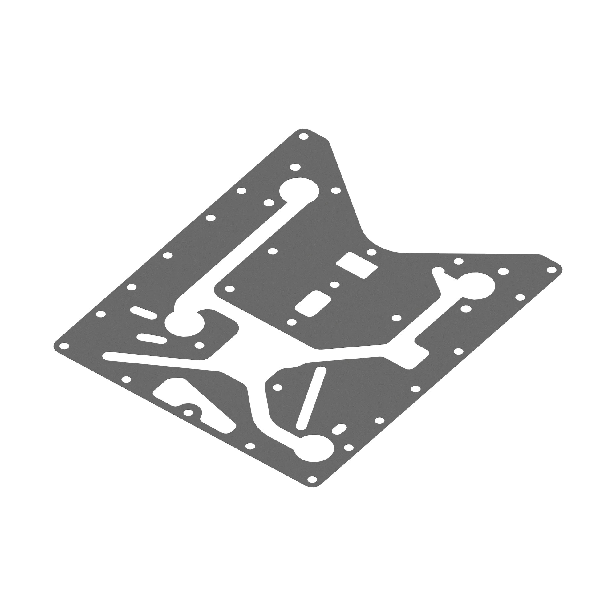 John Deere Transmission Control Valve Plastic Gasket - YZ105973