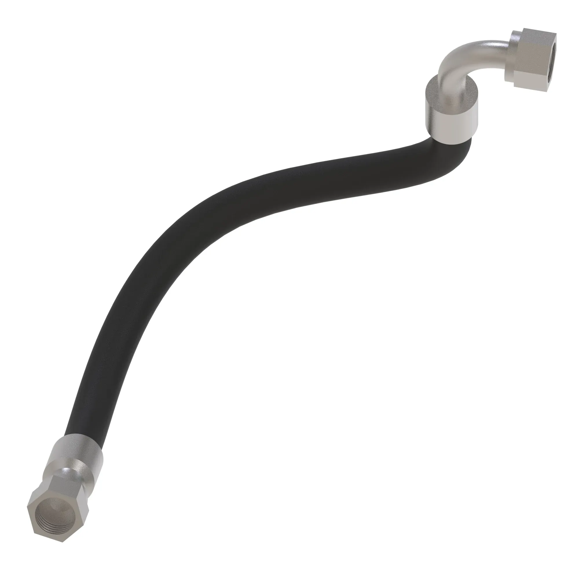 John Deere Reinforced with Metal Rubber Hydraulic Hose - F057806