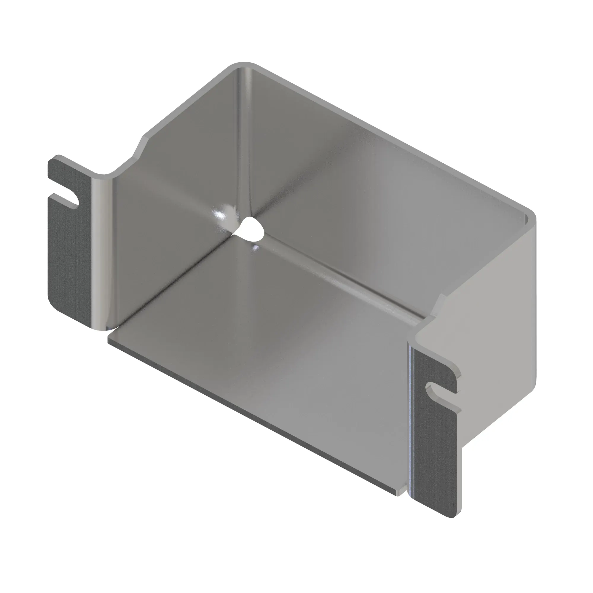 John Deere Hydraulic Reservoir Mountings Plate - F673372