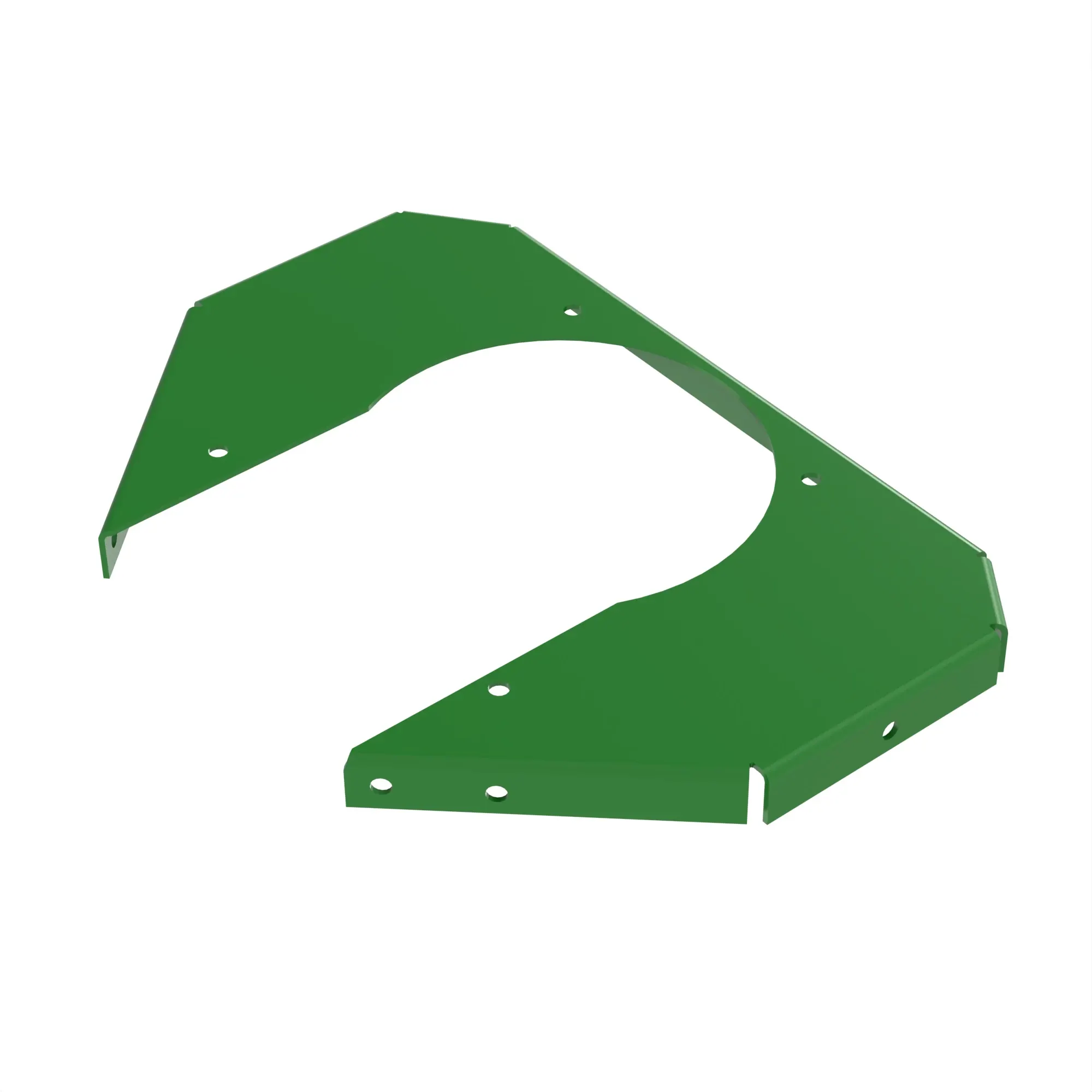 John Deere Rear Plate Support Deflector - HXE73368