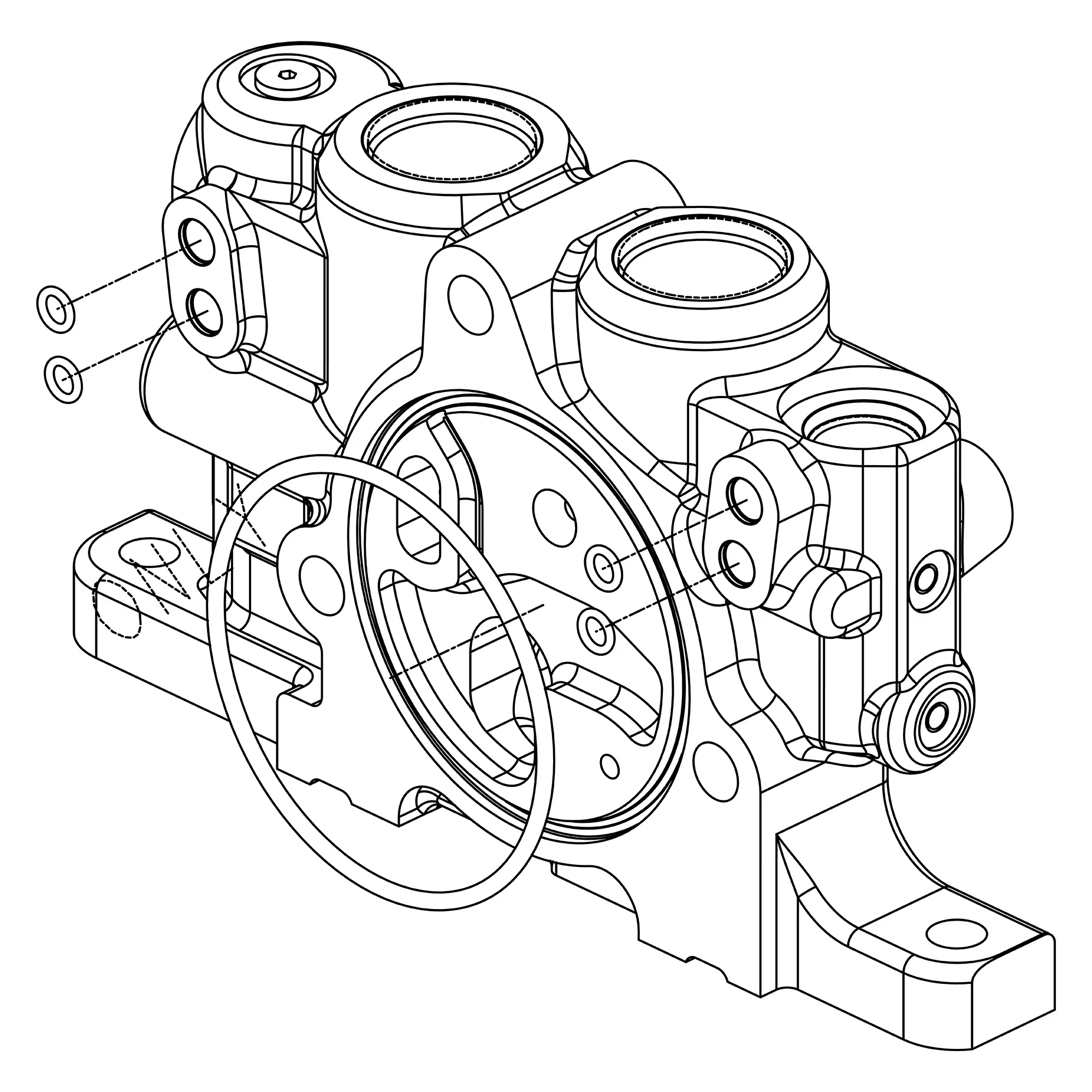 John Deere Inlet Section Control Valve - AT461962