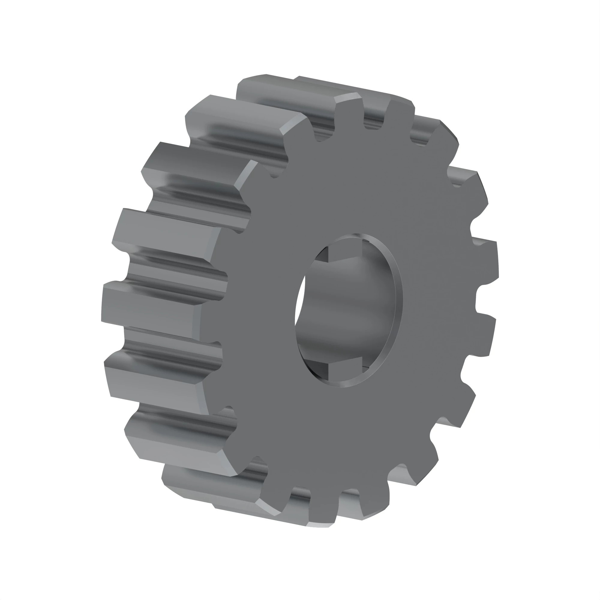 ⚙️ R124104: Piñón de Rueda Motriz, 17 dientes John Deere 🚜✅