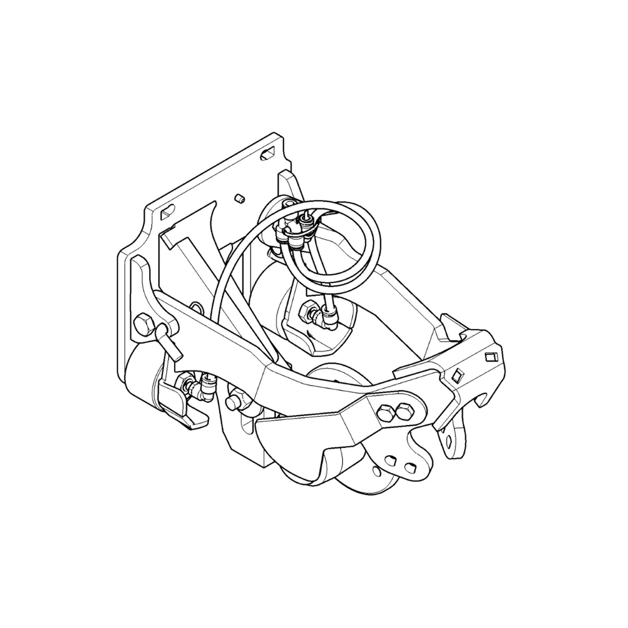 John Deere Pneumatic Row Cleaner, ExactEmerge™ and MaxEmerge™ 5e Wheel Kit - BA33826