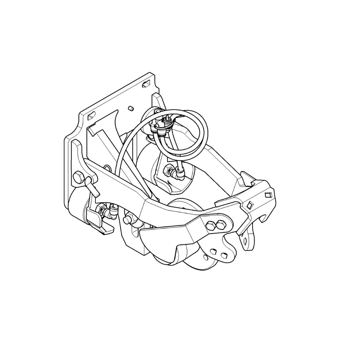 John Deere Pneumatic Row Cleaner, ExactEmerge™ and MaxEmerge™ 5e Wheel Kit - BA33826