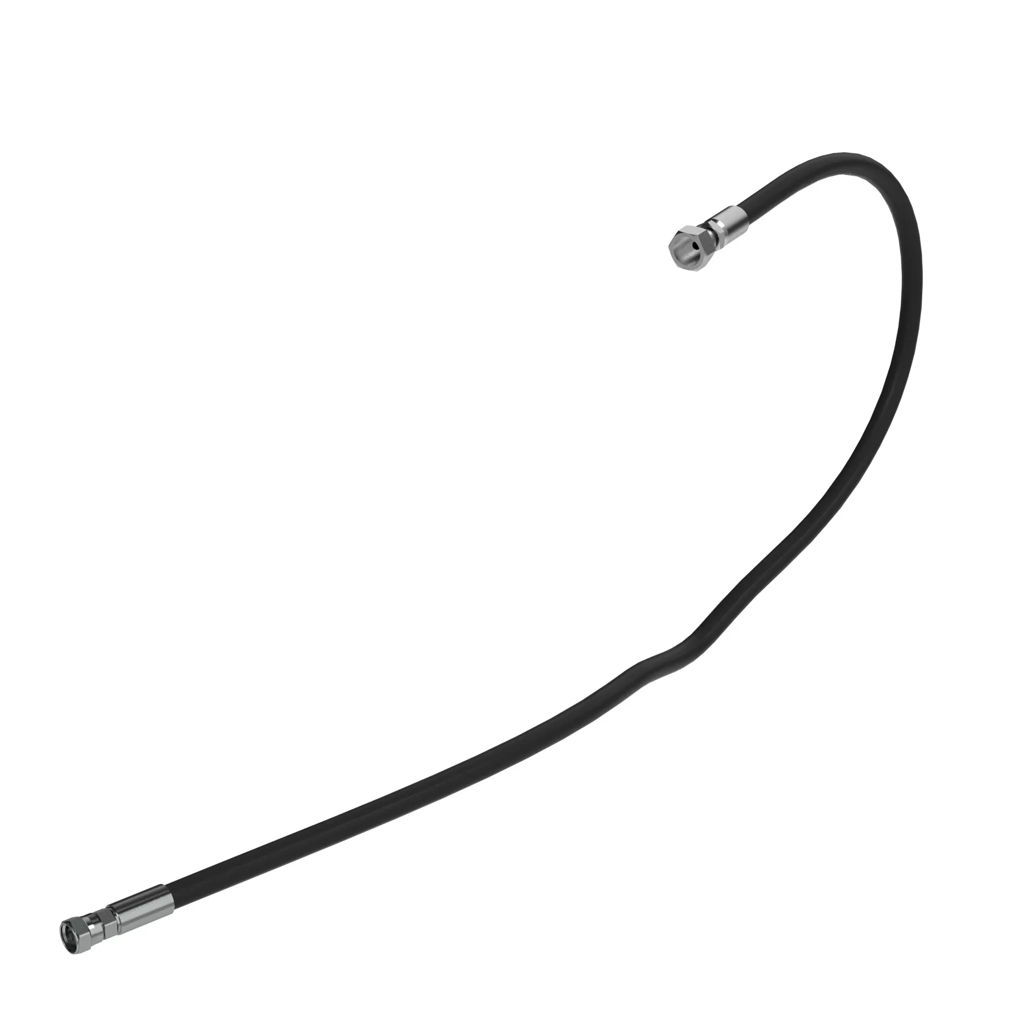 John Deere Spout Fold Lift Cylinder Pressure Hydraulic Hose - AXE48369