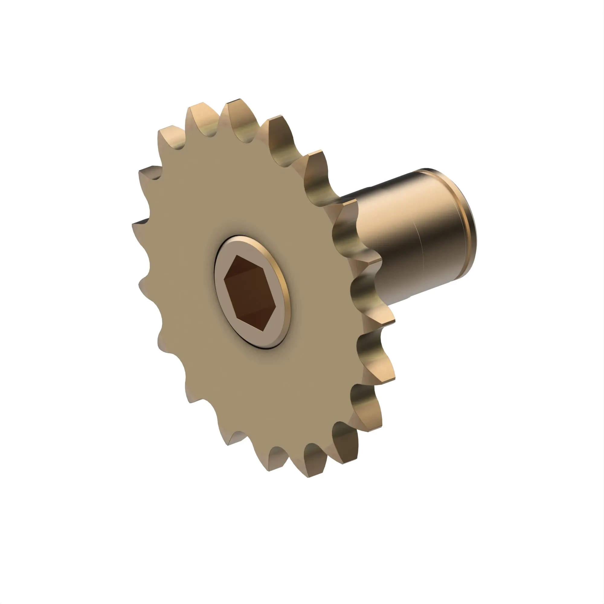 John Deere Chain Sprocket with Shaft - DQ06626