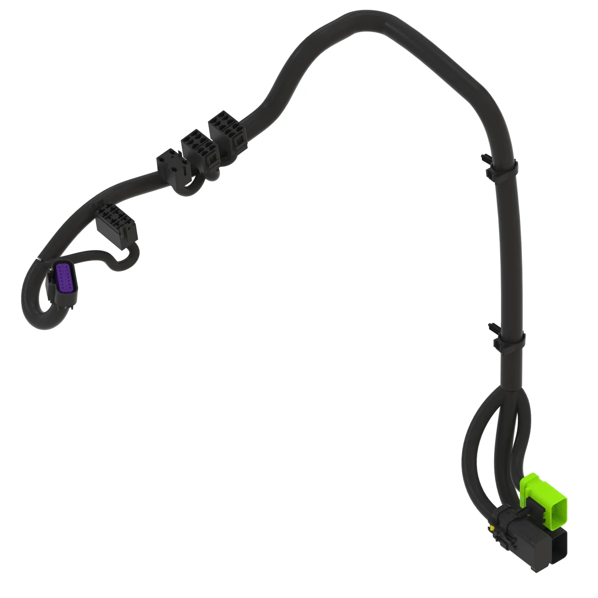 John Deere Fender Wiring Harness, Right Side - TA13818