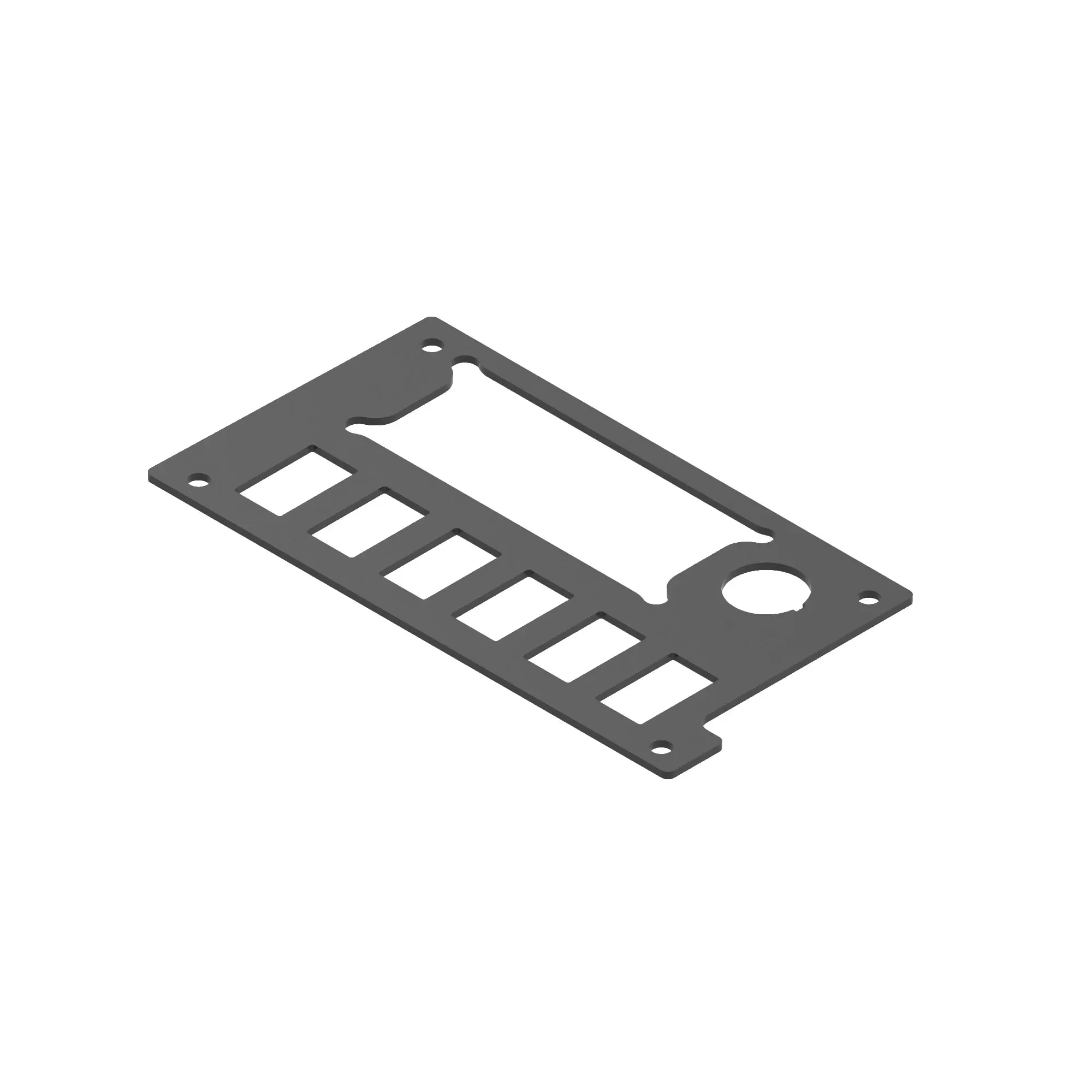 John Deere Controllers Mount Plate - T437875