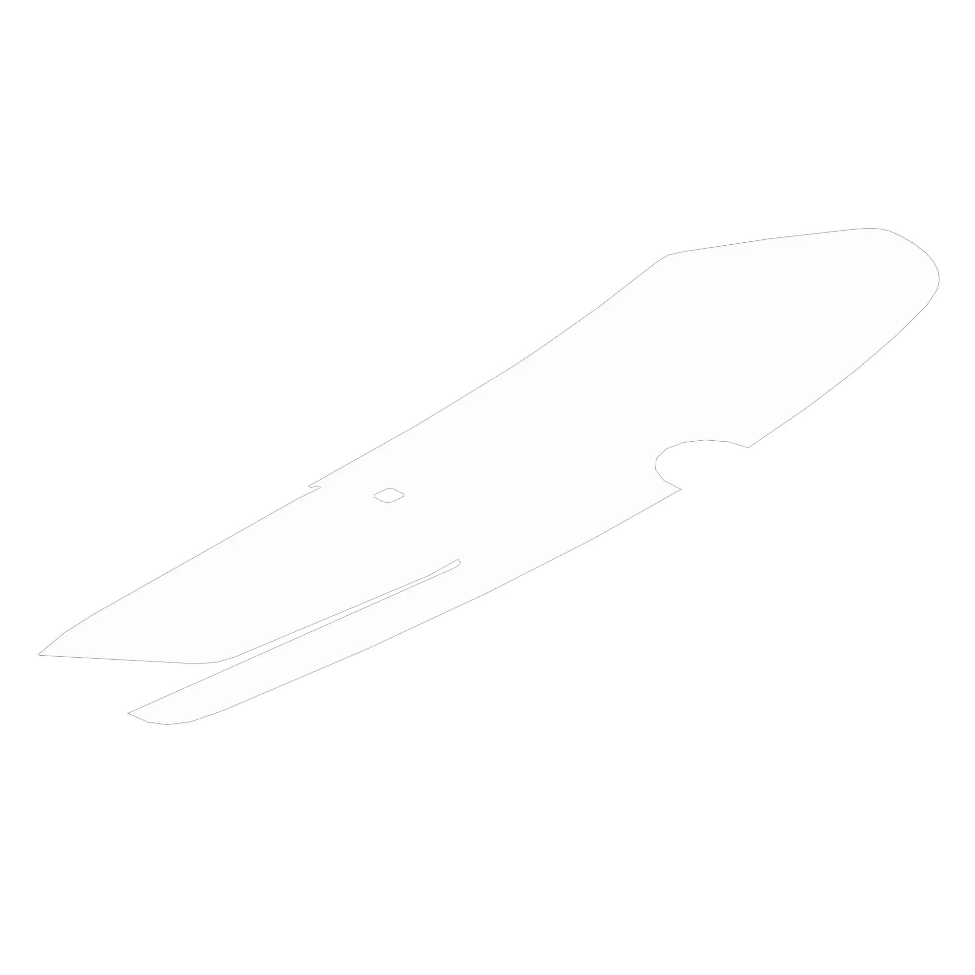 John Deere Ground Plane Foil Antenna Base Shield - L228783