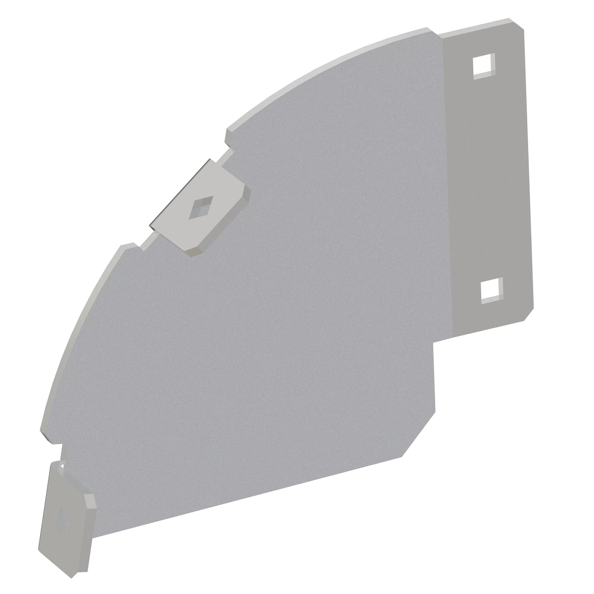 Panel, Hopper Dust Flap Right Brace