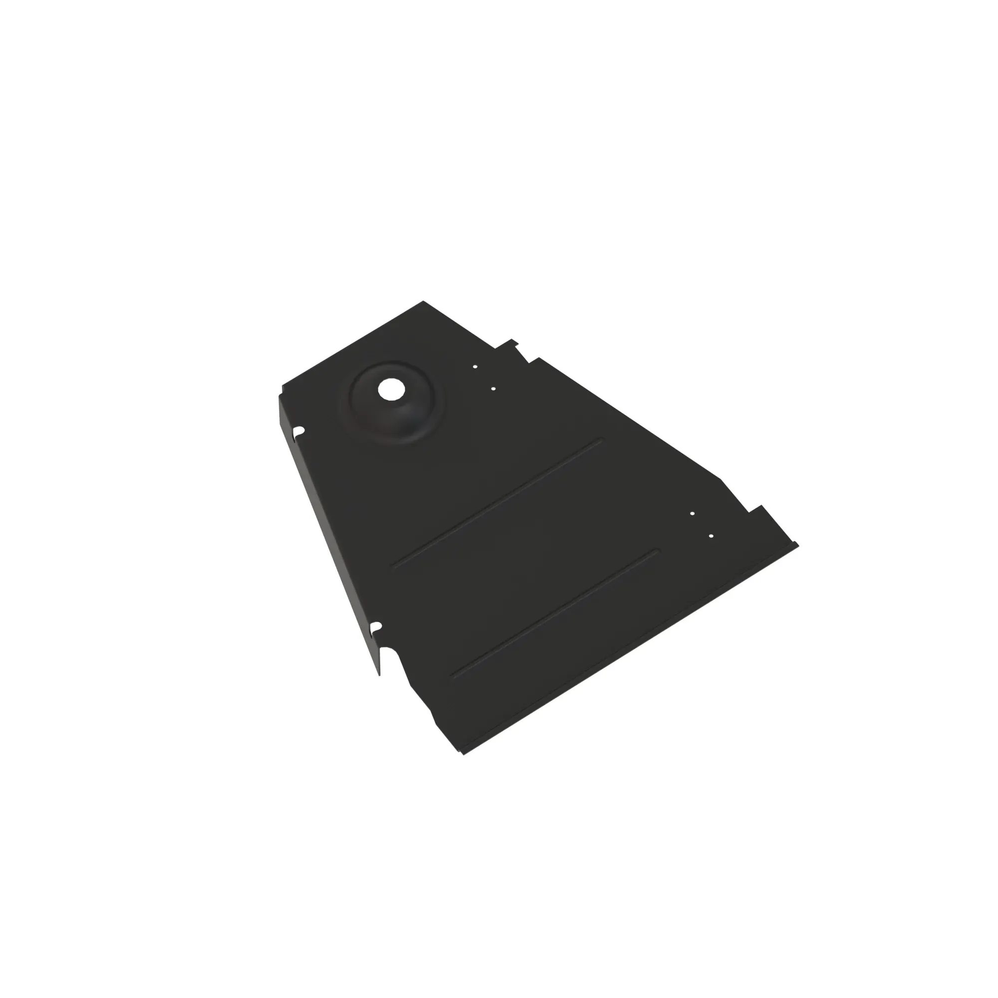 John Deere Deck Shield, Left Side - M156650
