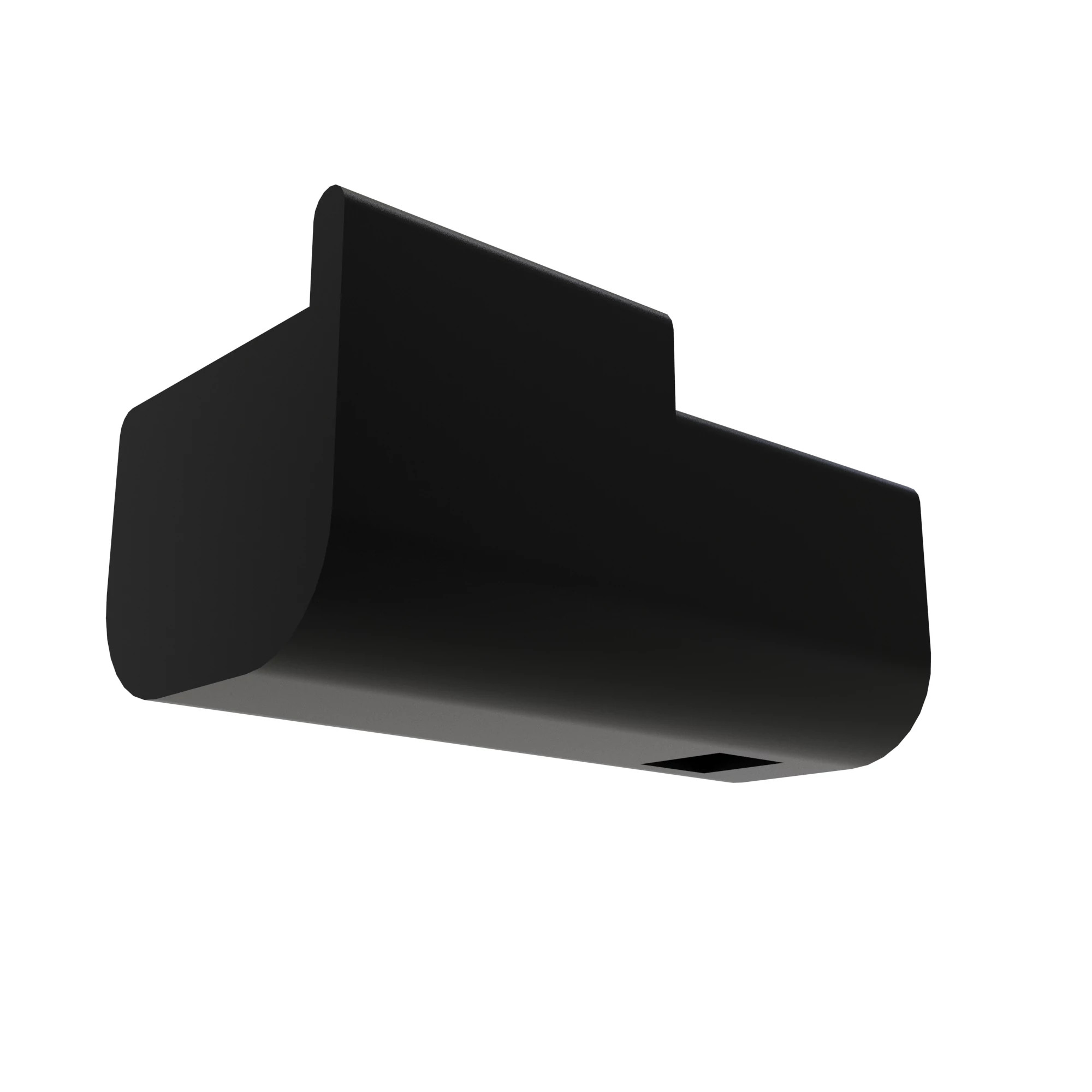 John Deere Black External Electrical Connector Housing, 2 Cavities - 57M7785