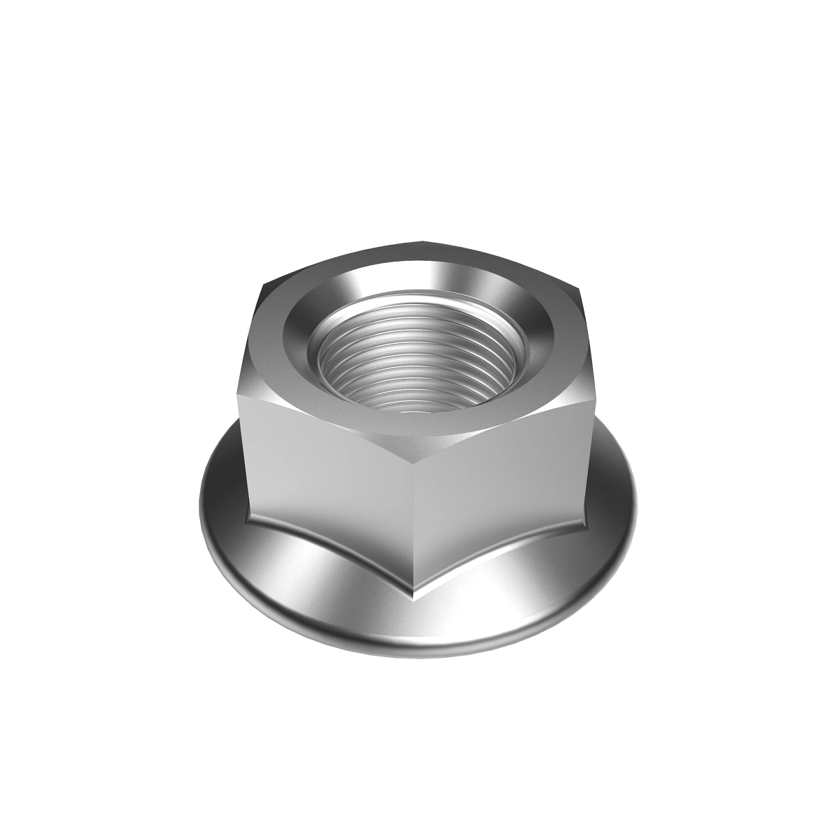 Nut, Metric, Hex Fl, Self Locking