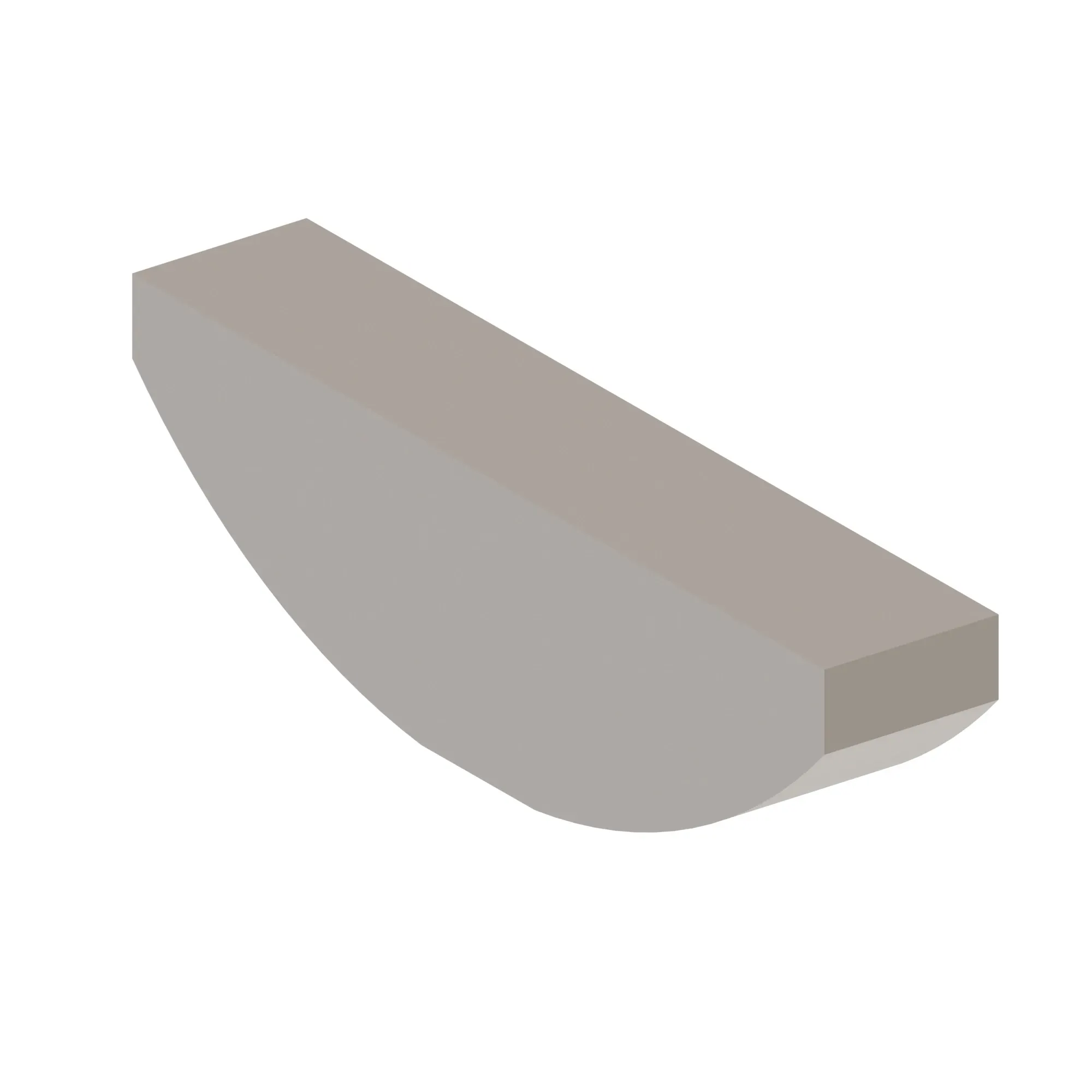 WOODRUFF TRIMMED 0.375xDIA-2.750 xxxxx