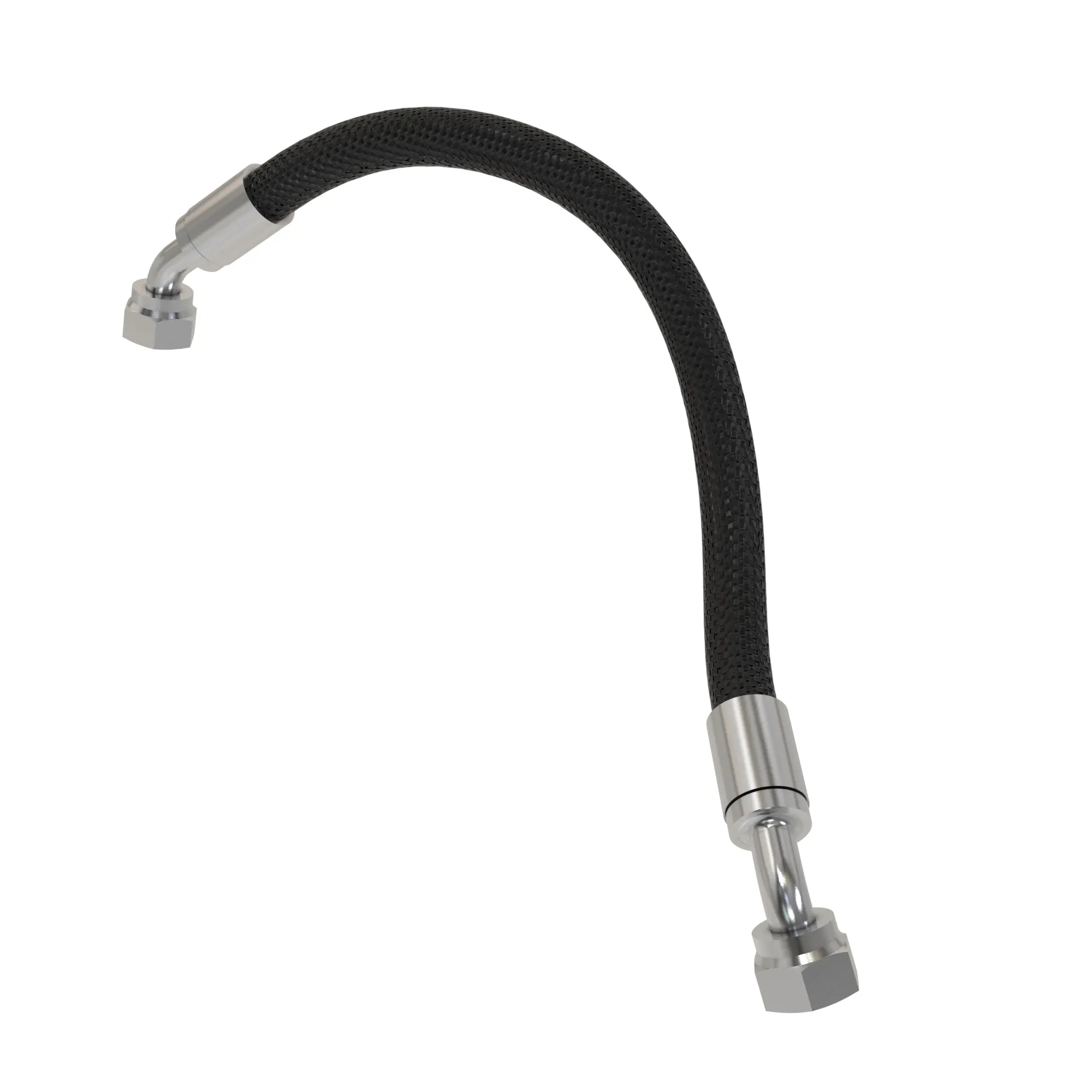 John Deere Brake Valve Load Sense Hydraulic Hose - RE581306