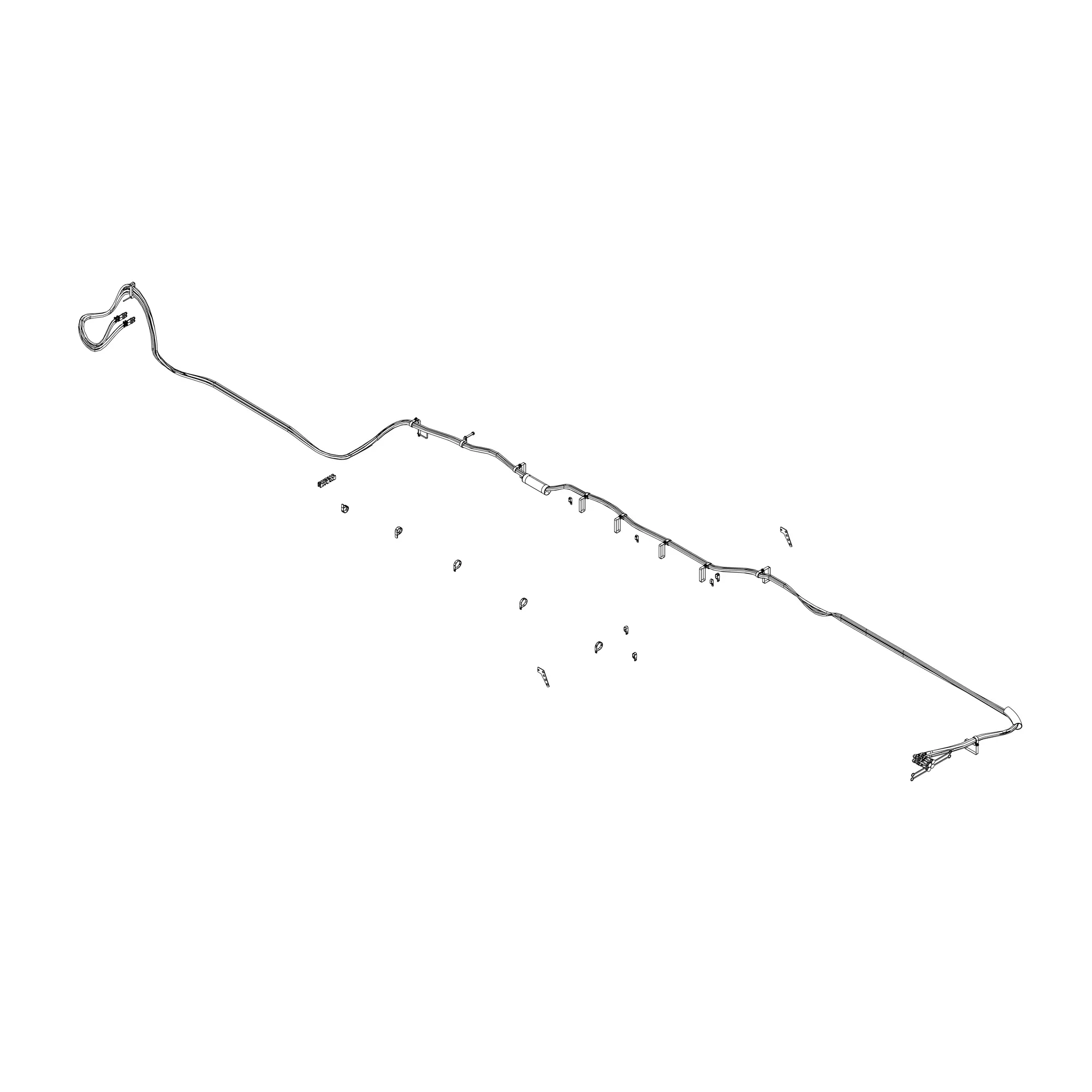 John Deere Mainframe Rear Hitch Kit - BN401852