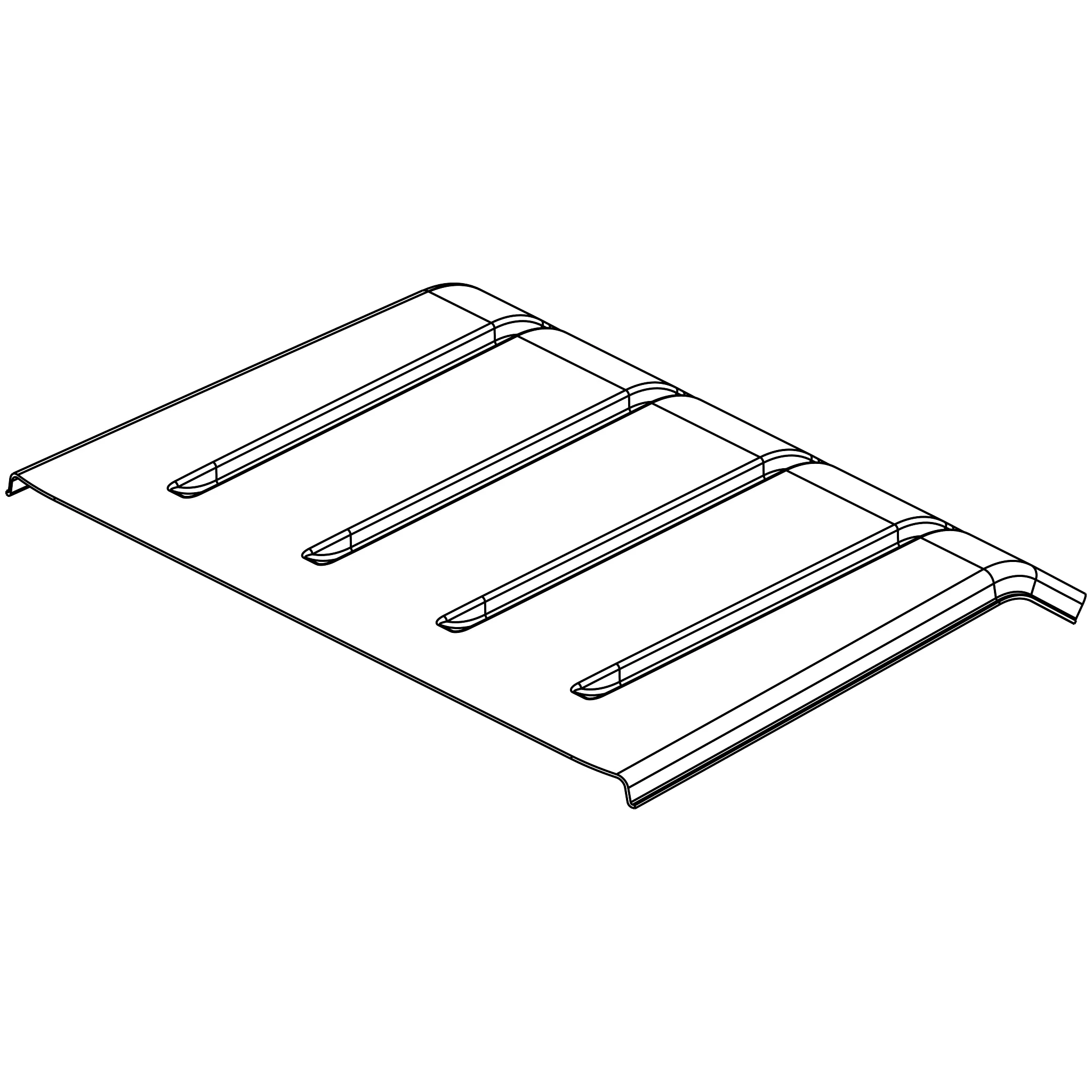 John Deere Hopper Cover - MT6310