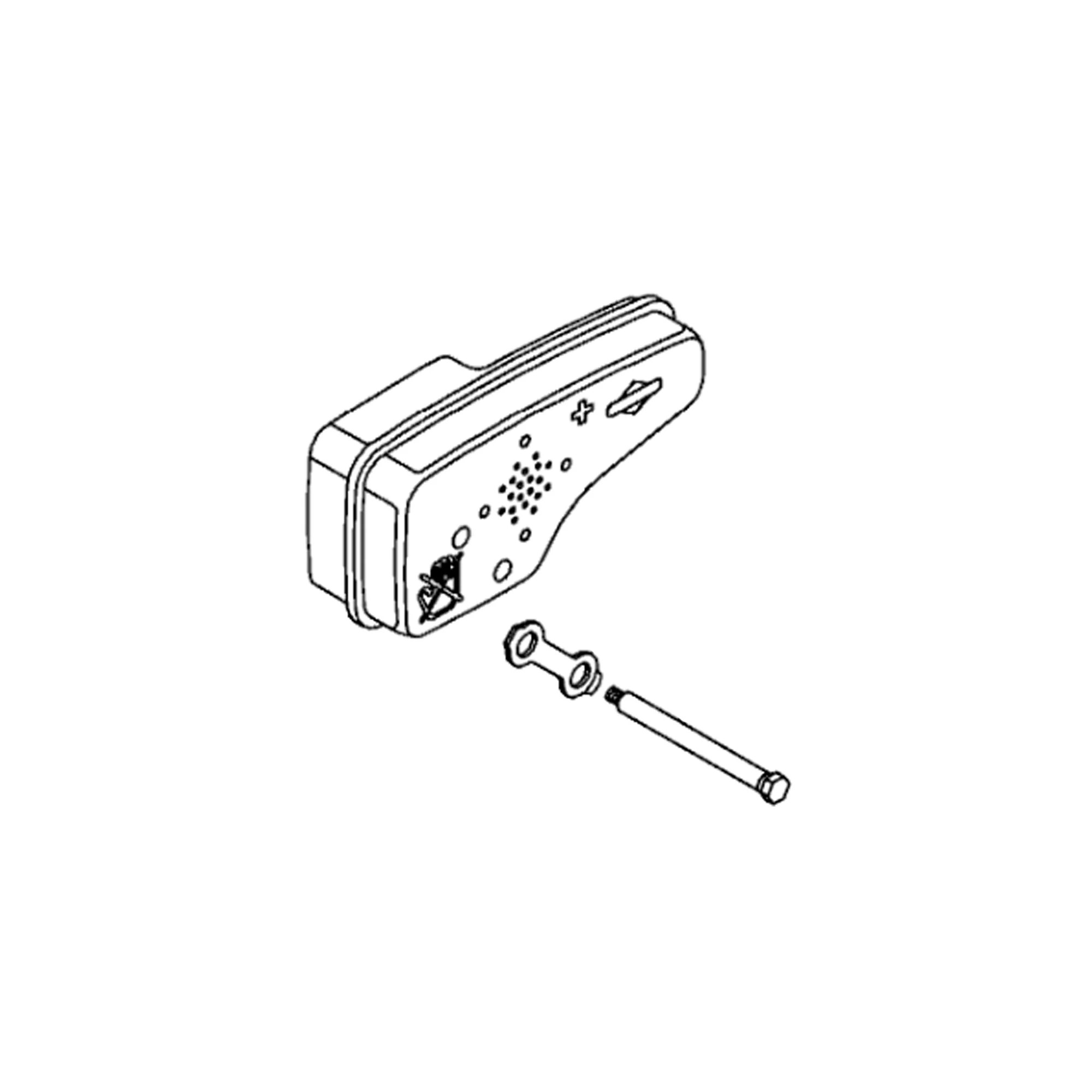 John Deere Muffler - LG692038