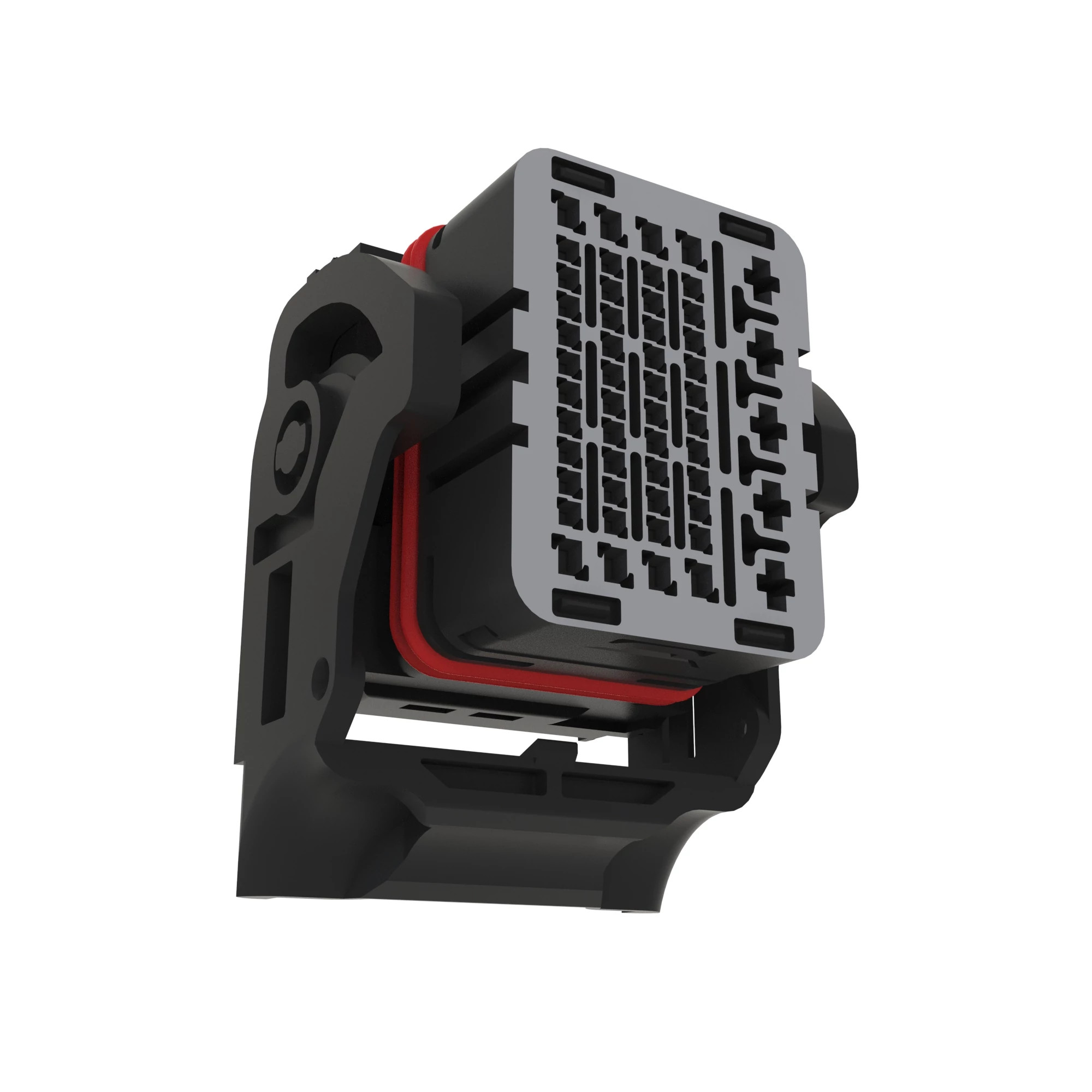 John Deere Gray External Electrical Connector Housing, 53 Cavities - 57M9937