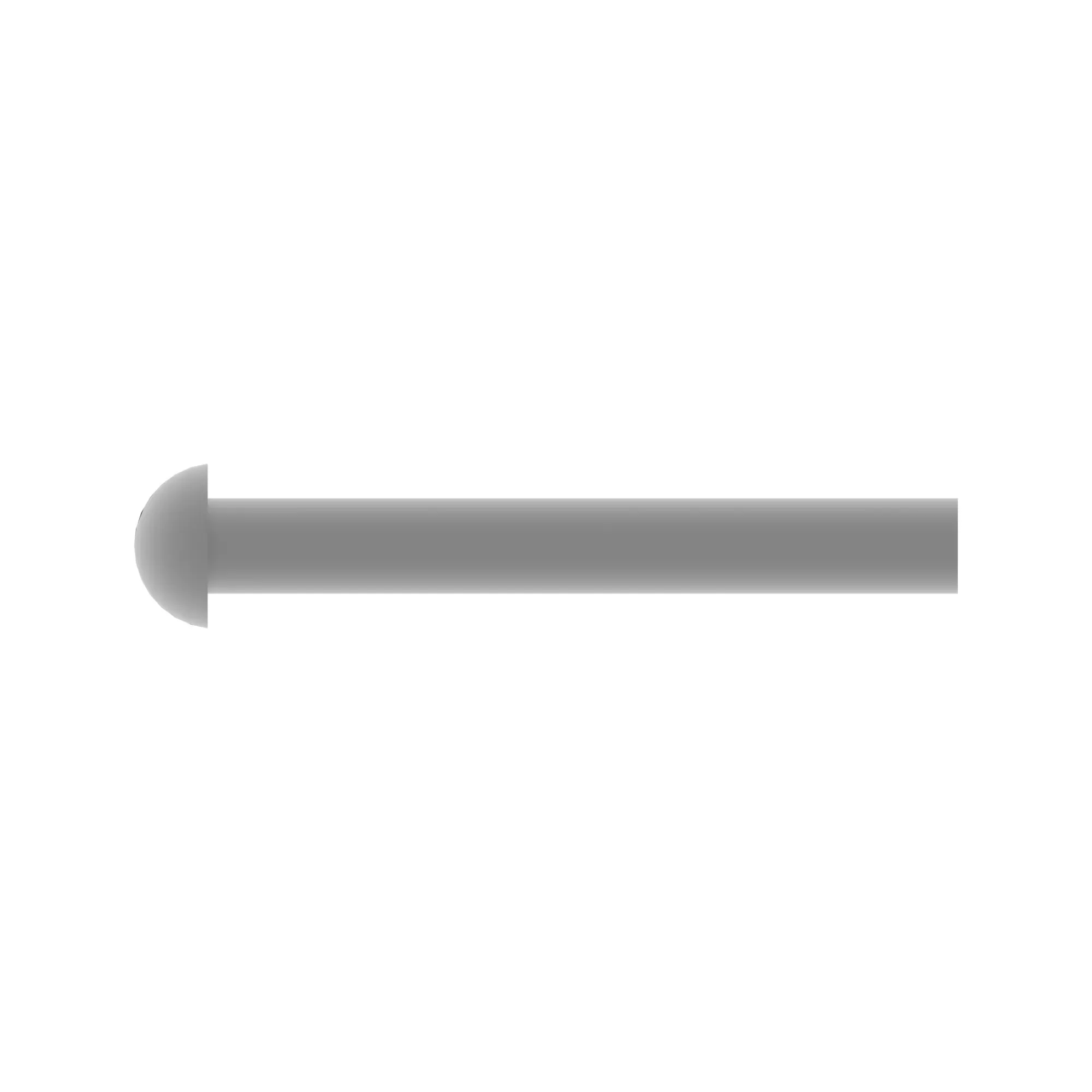 RIVET, SOLID, BUTTON HEAD