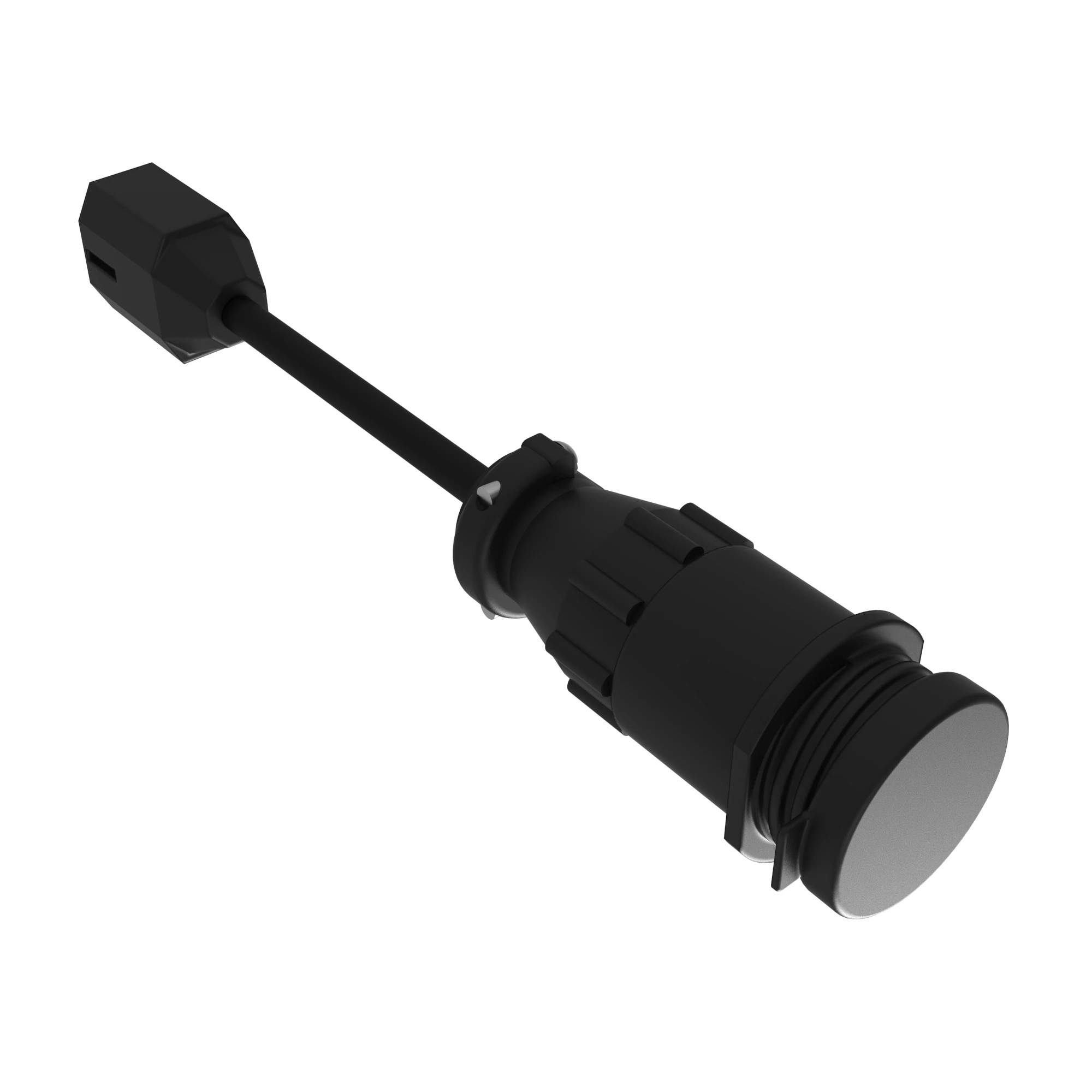 John Deere Three-Way Convenience Outlet Adapter - RE67015