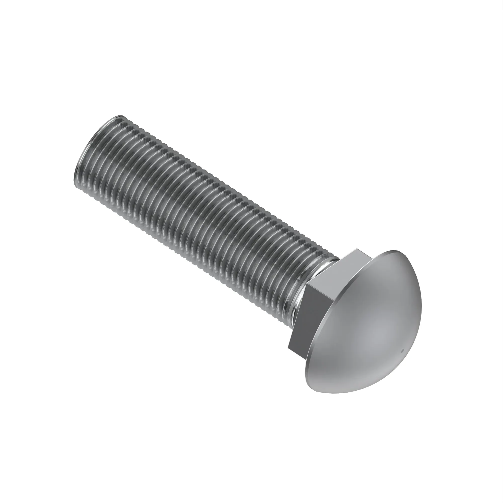 John Deere Round Head Square Neck Bolt, M10 X 38 - 03M7087