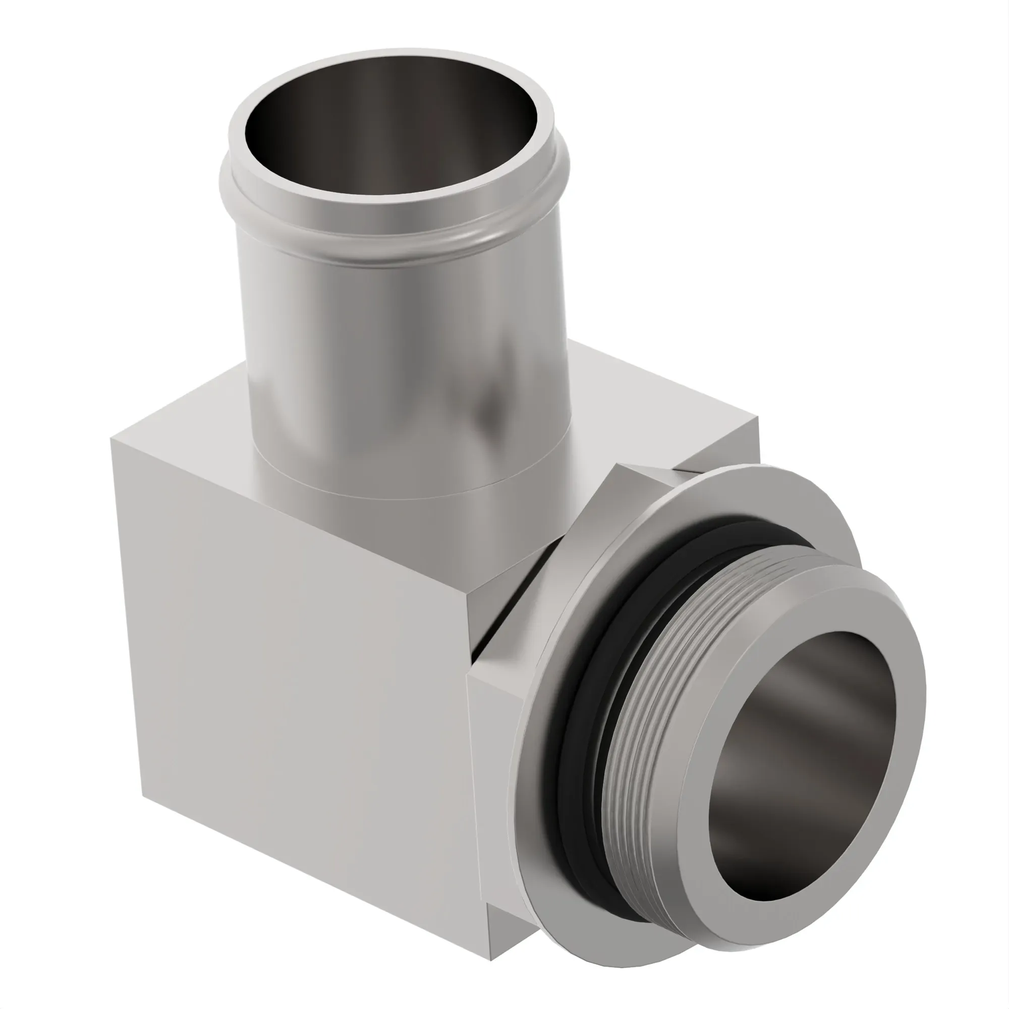 HOSE NIPPLE-90 DEG W/O-RING