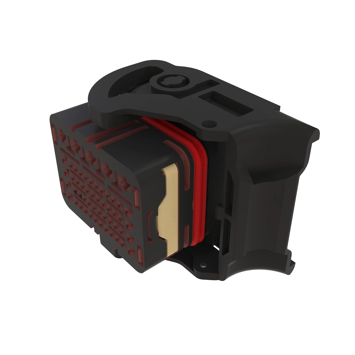 MOLEX CMC 53W FEM SLD BLK PLSTC