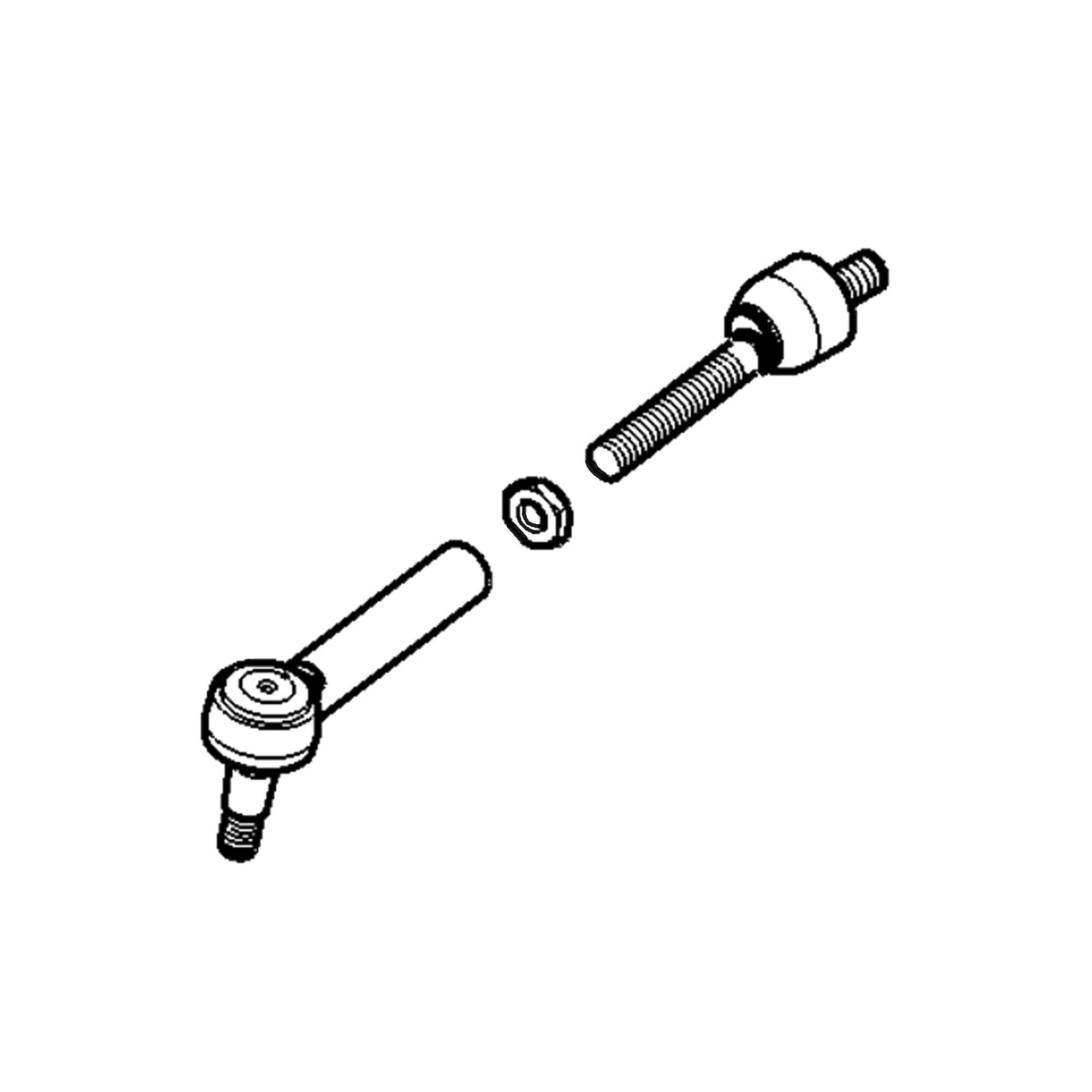John Deere Steering Tie Rod Assembly - ER127456